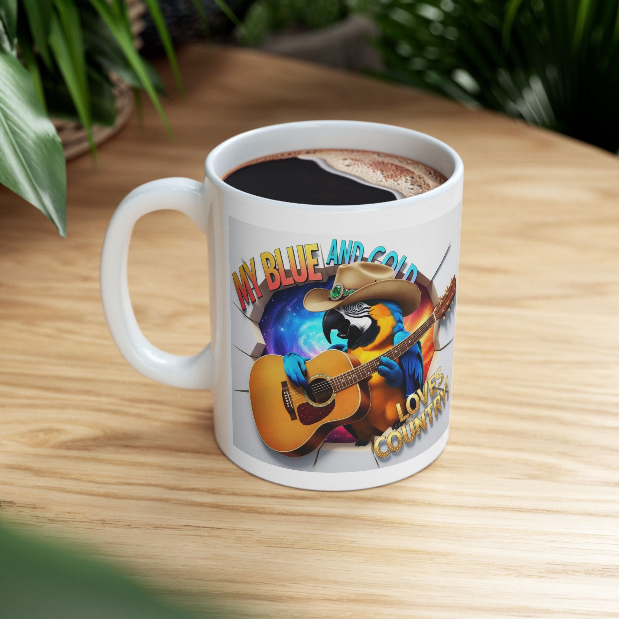 My Blue and Gold Loves Country Mug