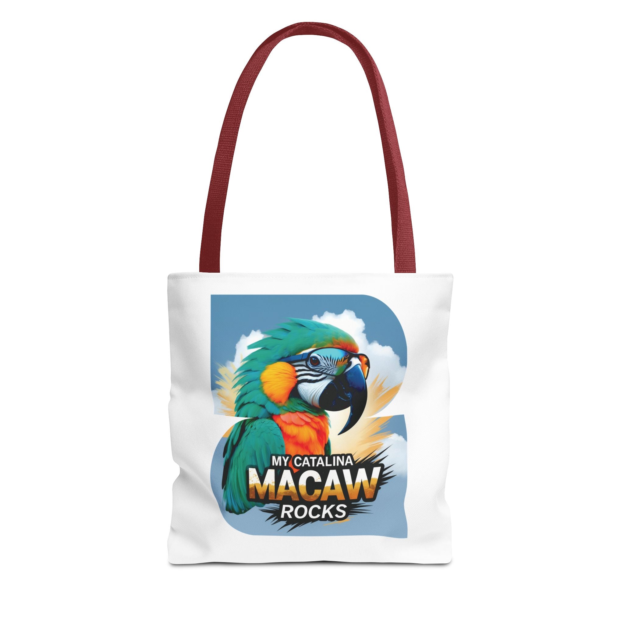My Catalina Macaw Rocks Tote Bag