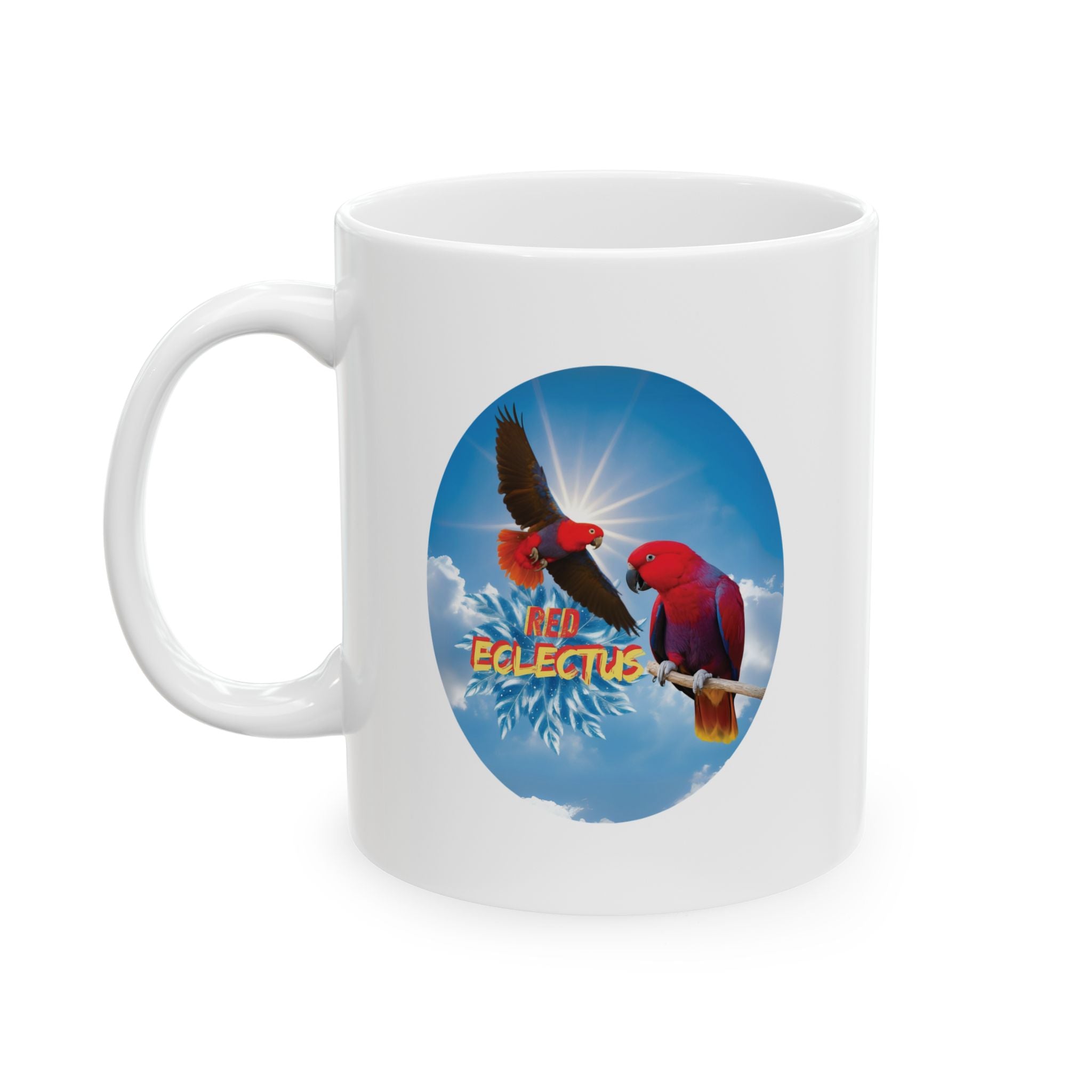 Exotic Red Eclectus Mug