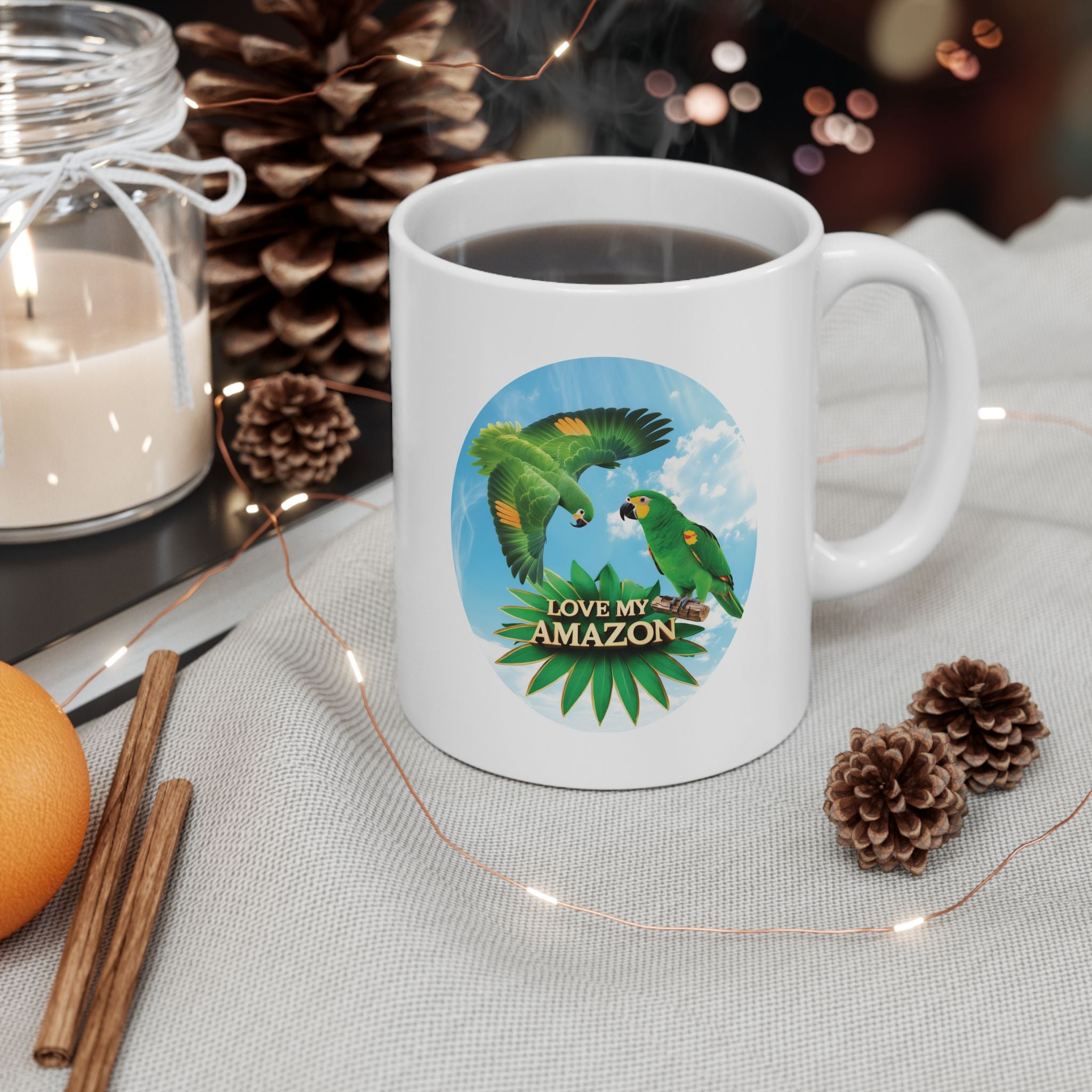 Love My Amazon Flying Mug