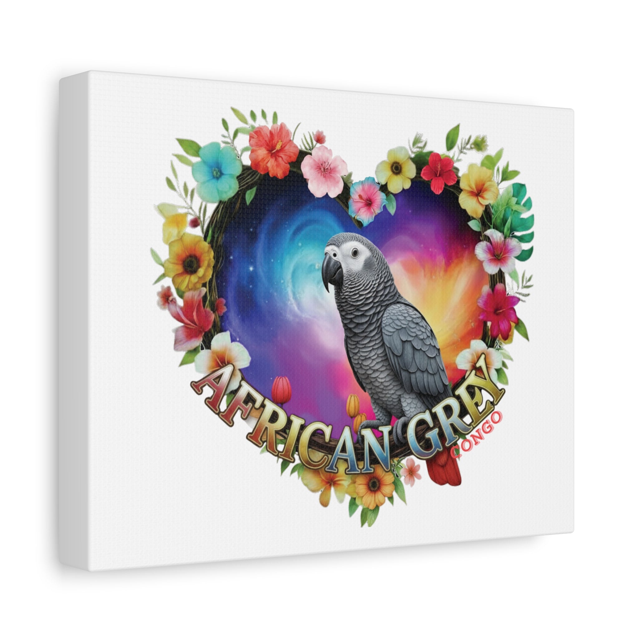 African Grey Congo Wall-Hanging