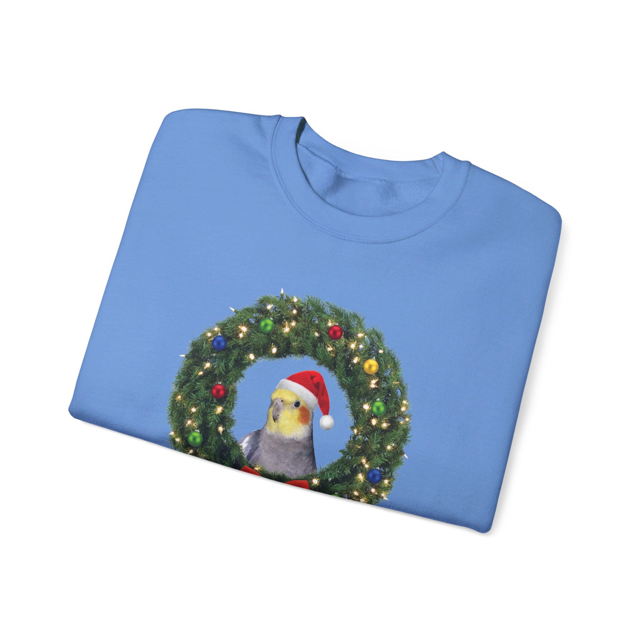 Happy Christmas Holidays Cockatiel Sweatshirt