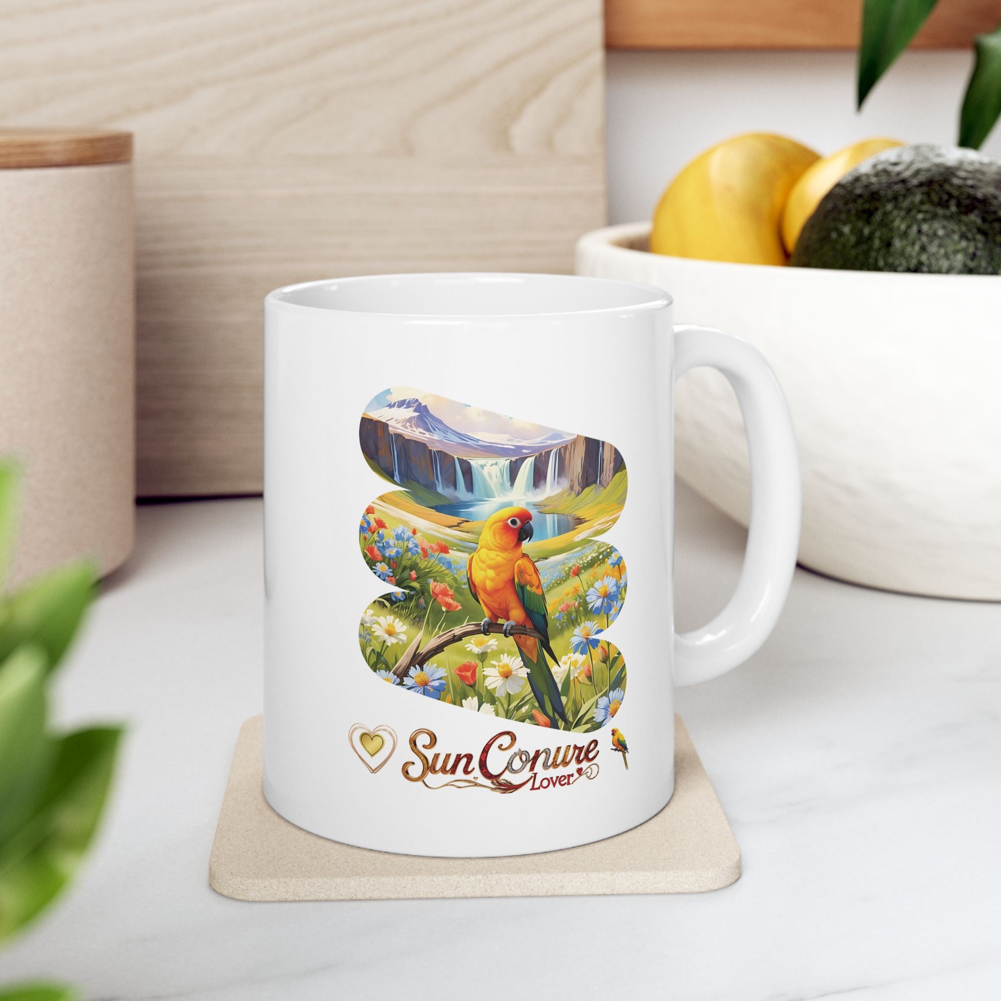 Sun Conure Mug