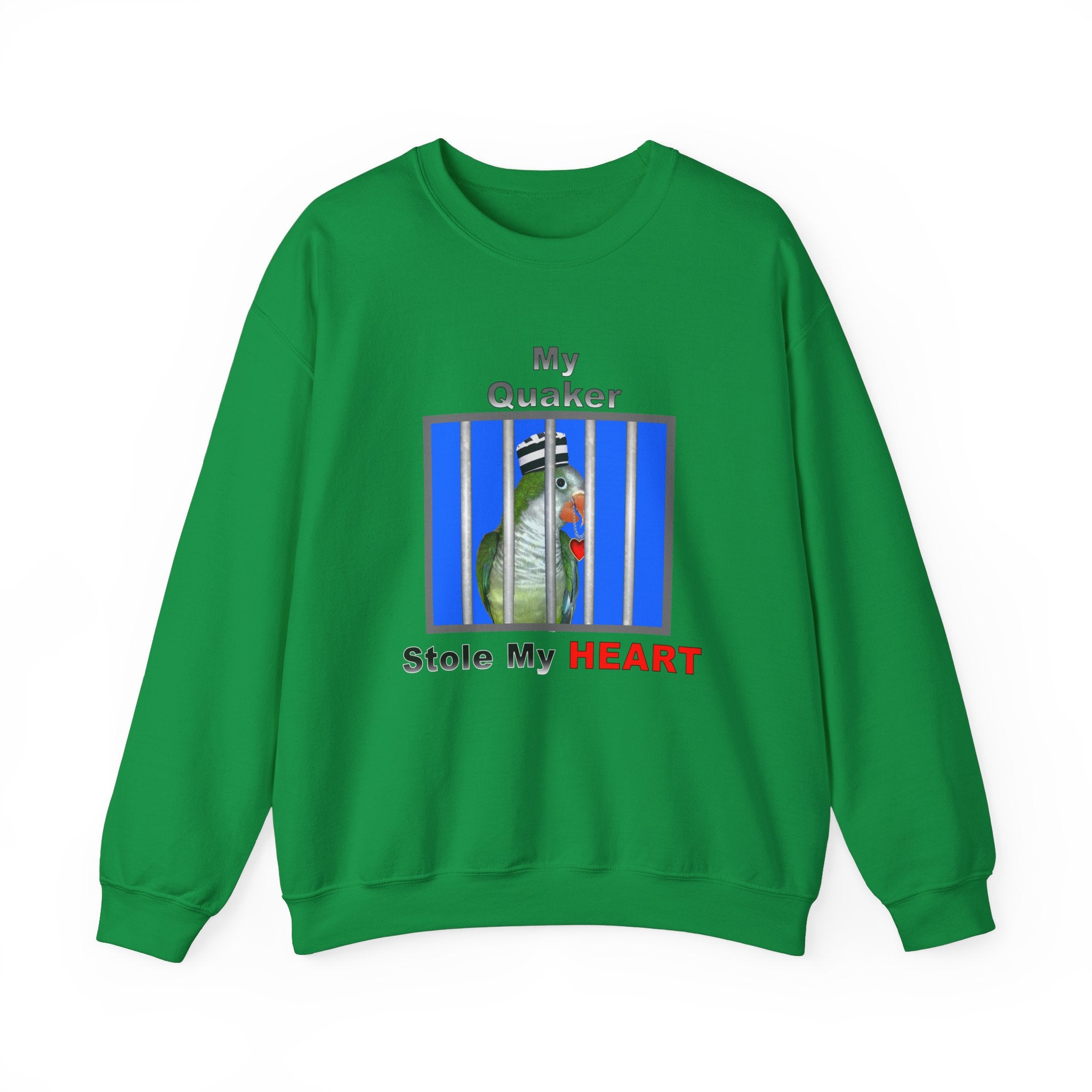 My Green Quaker Stole My Heart Jailbird Sweatshirt