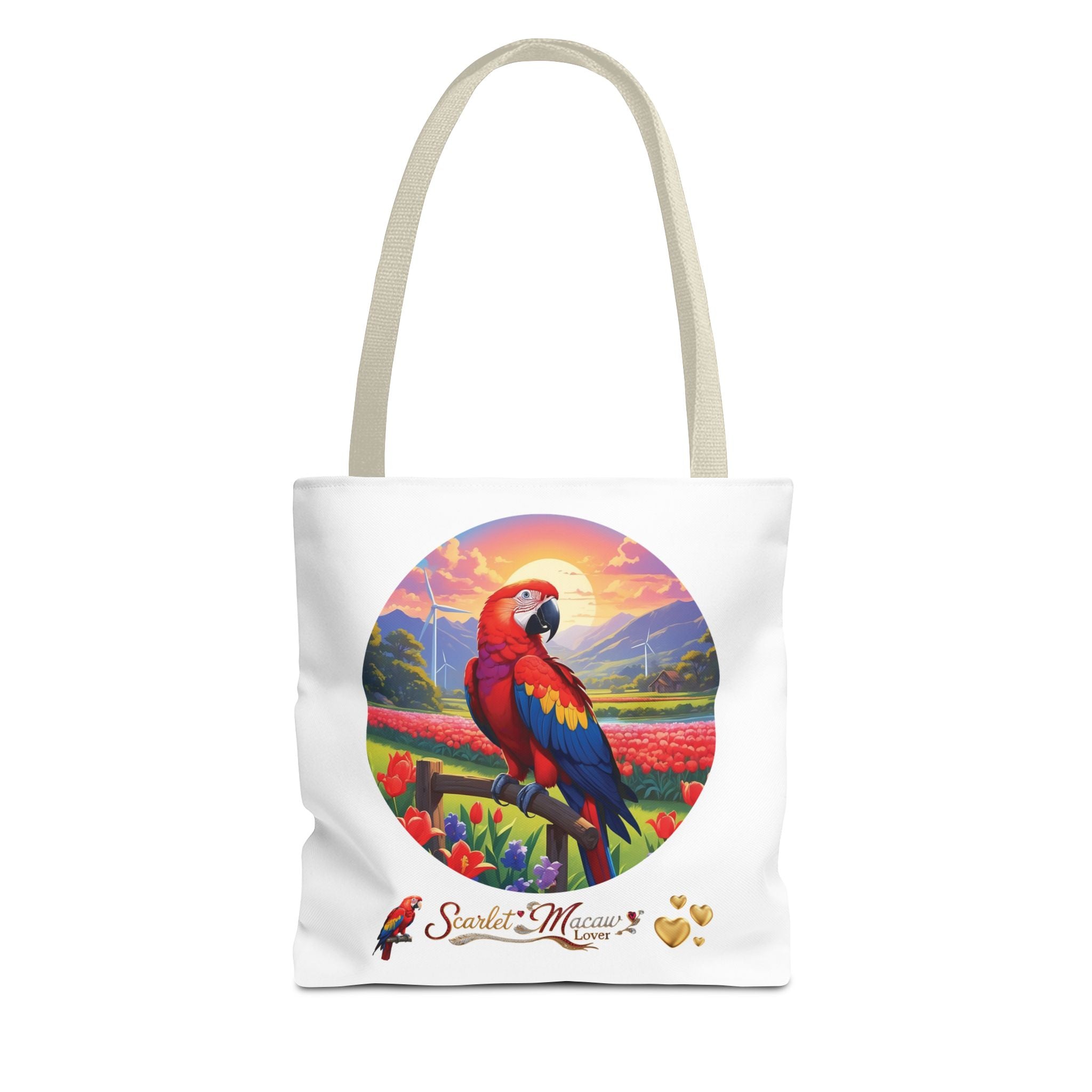 Scarlet Macaw Tote Bag