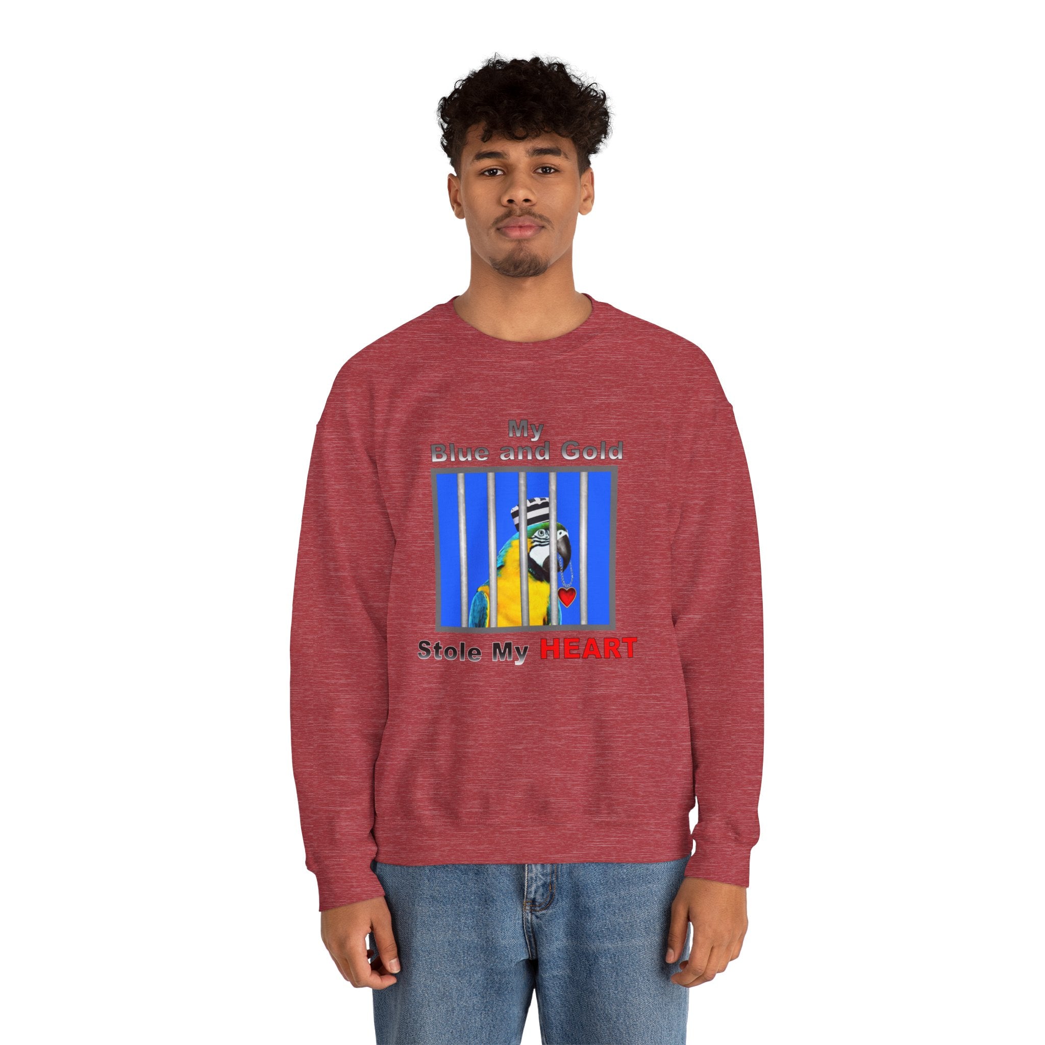 My Blue And Gold Stole My Heart Sweatshirt