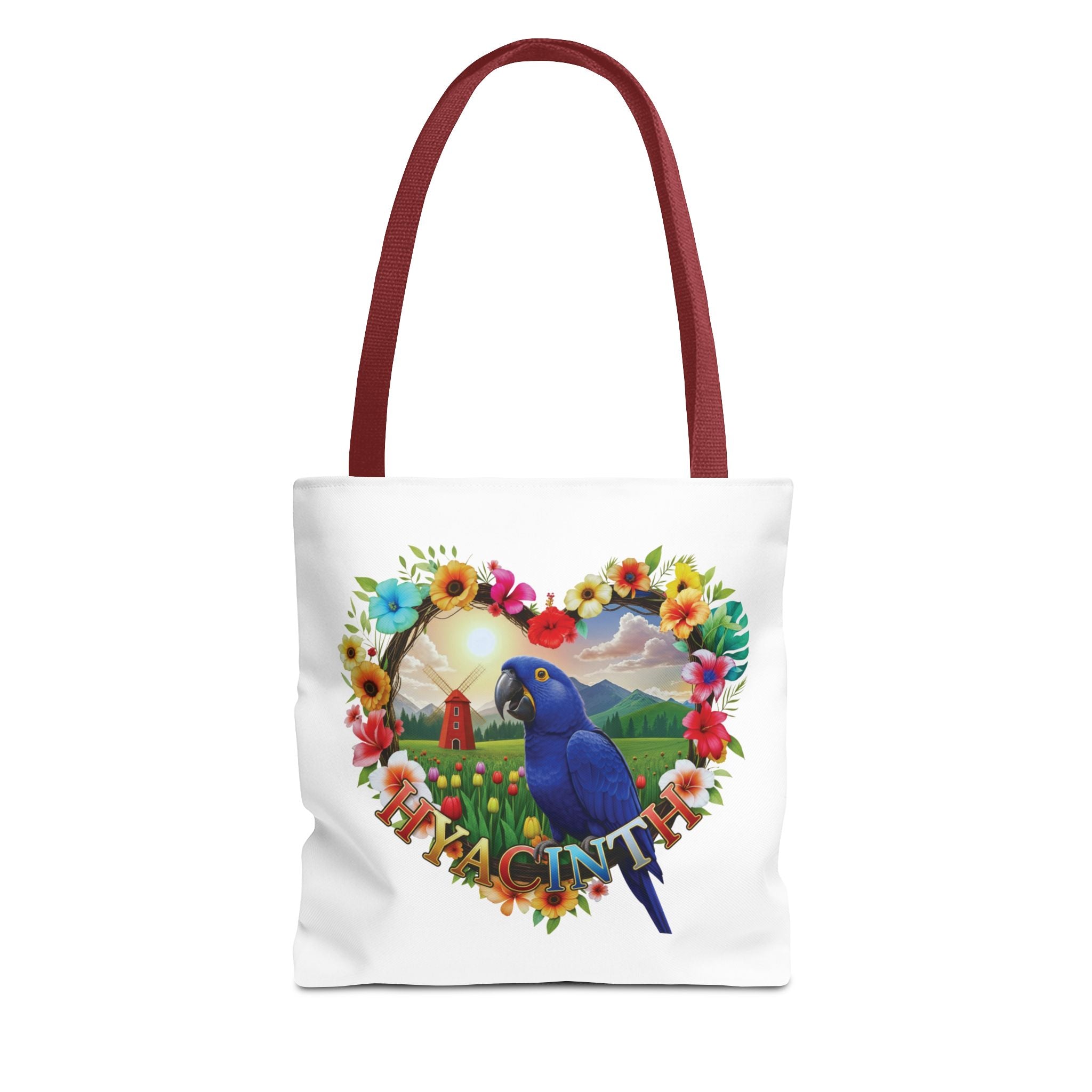 Hyacinth Parrot Garden Tote Bag