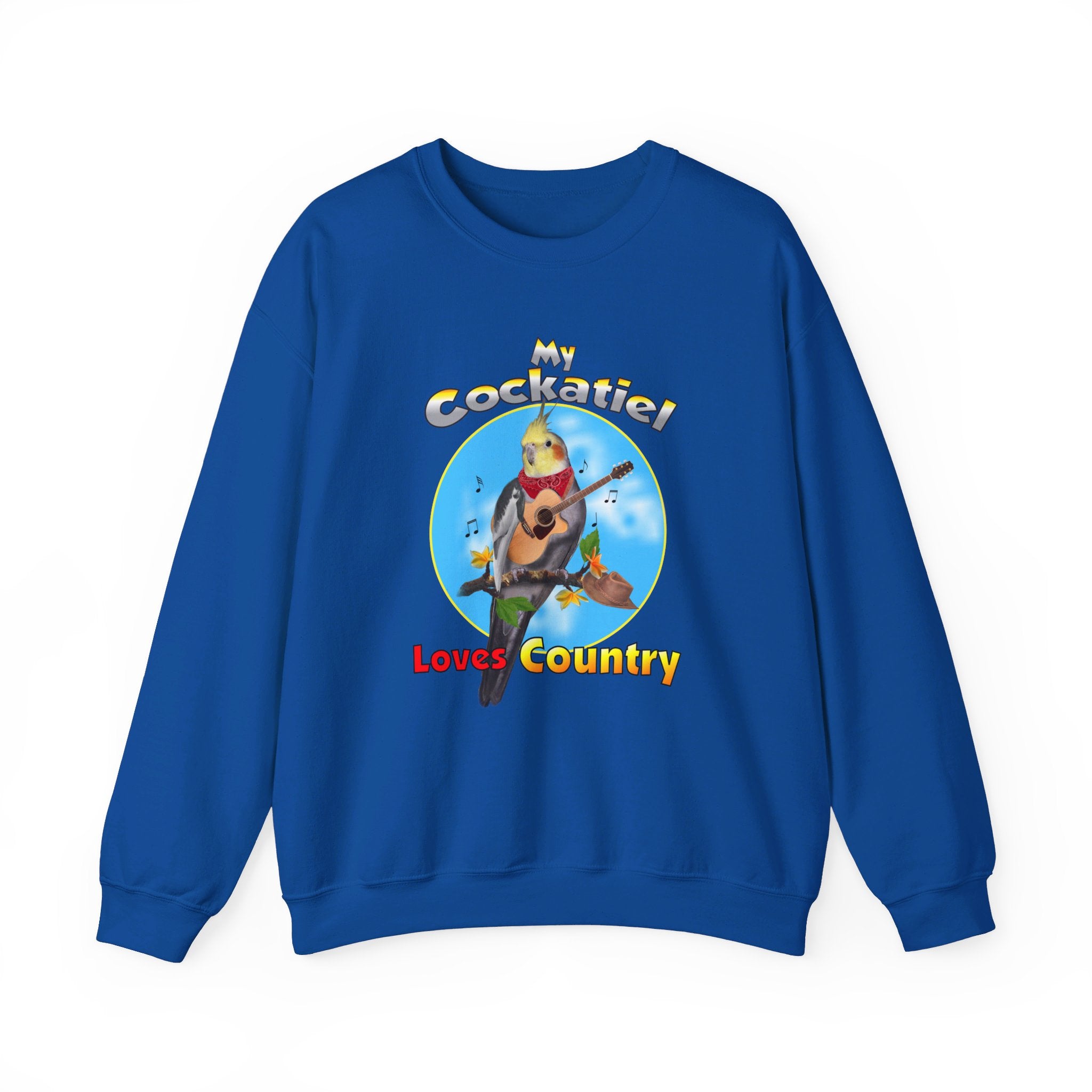 My Cockatiel Loves Country Sweatshirt