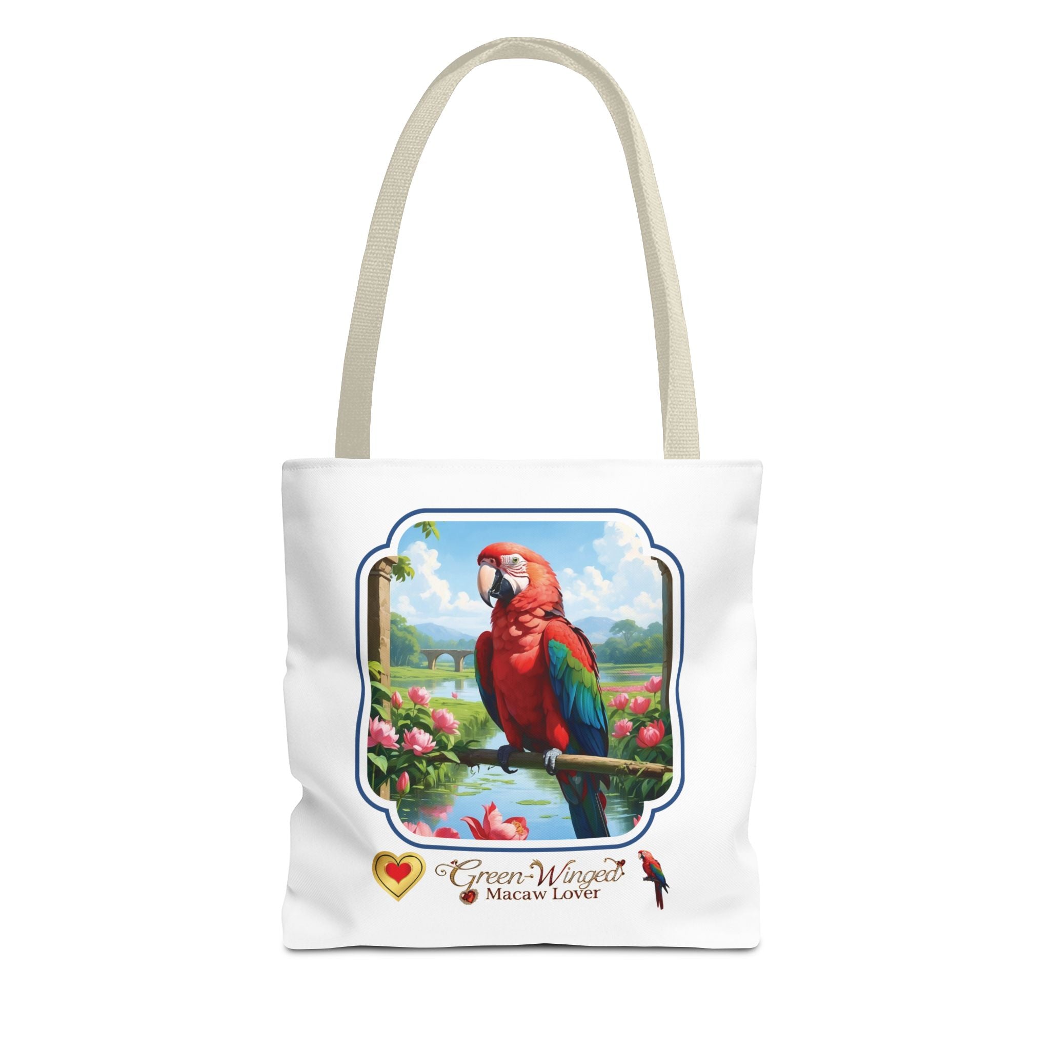 Green Winged Macaw Lover Tote Bag
