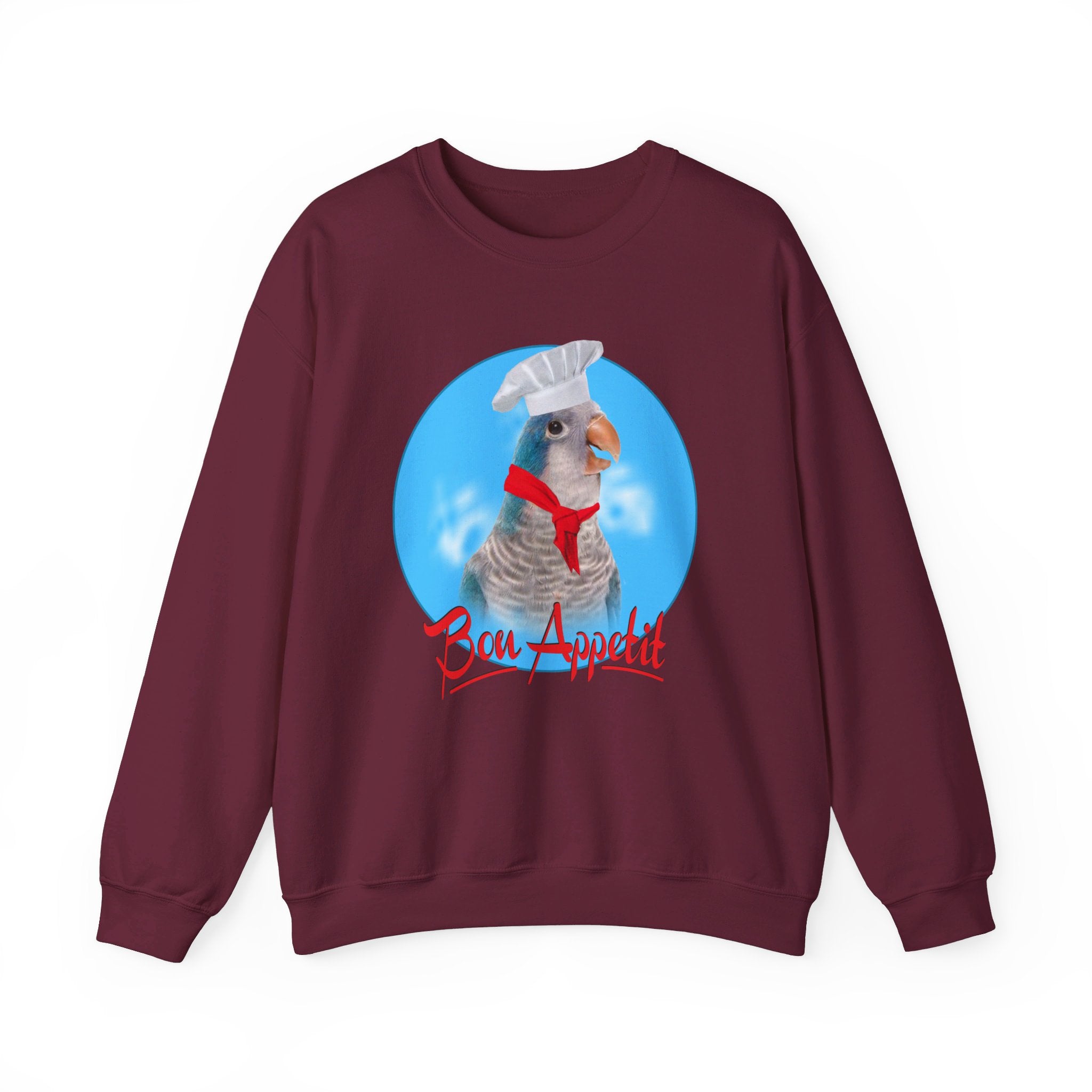 Bon Appetit Blue Quaker Sweatshirt