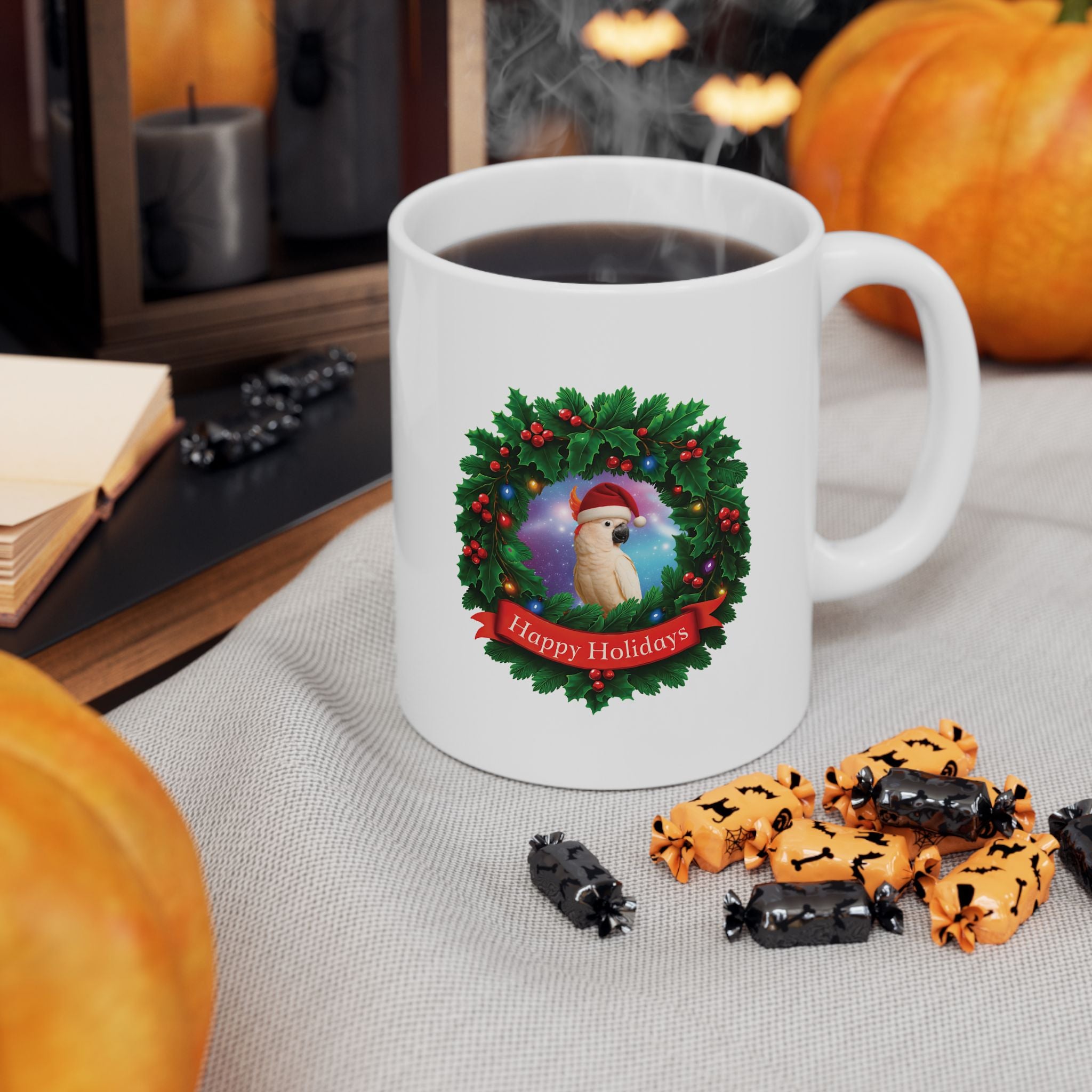 Happy Holidays Moluccan Mug