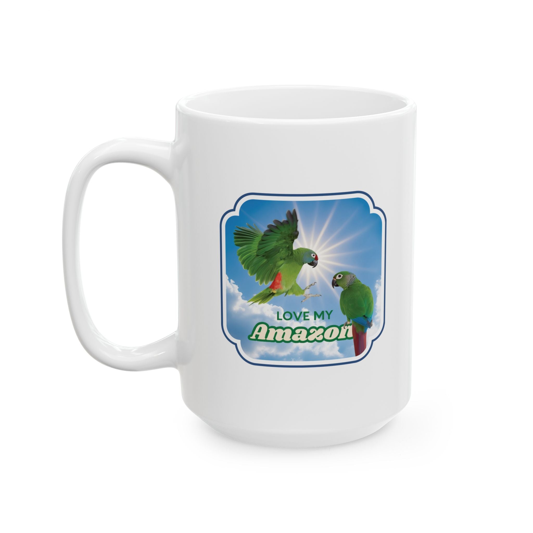 Love My Amazon Flying Mug