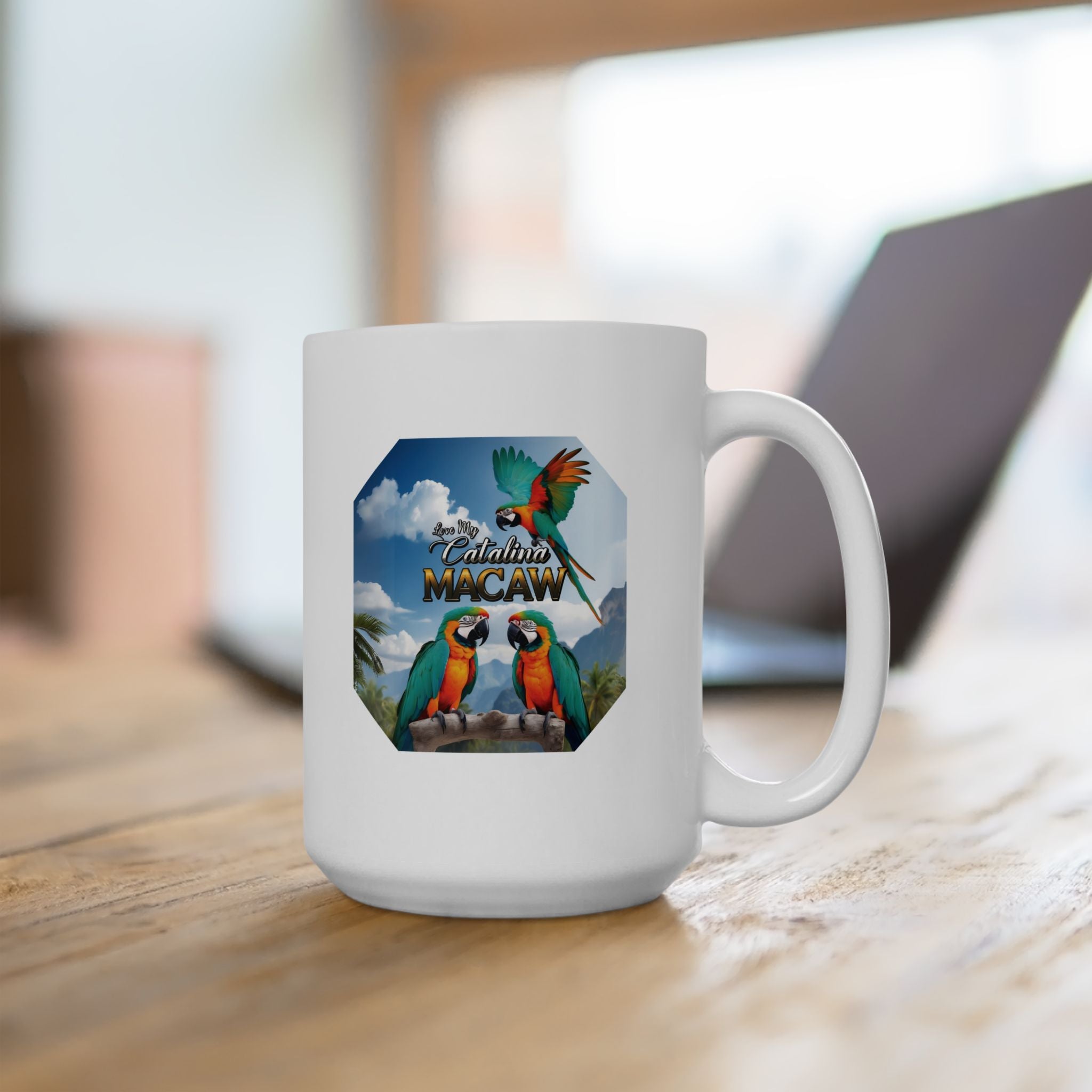 Love My Catalina Macaw Mug
