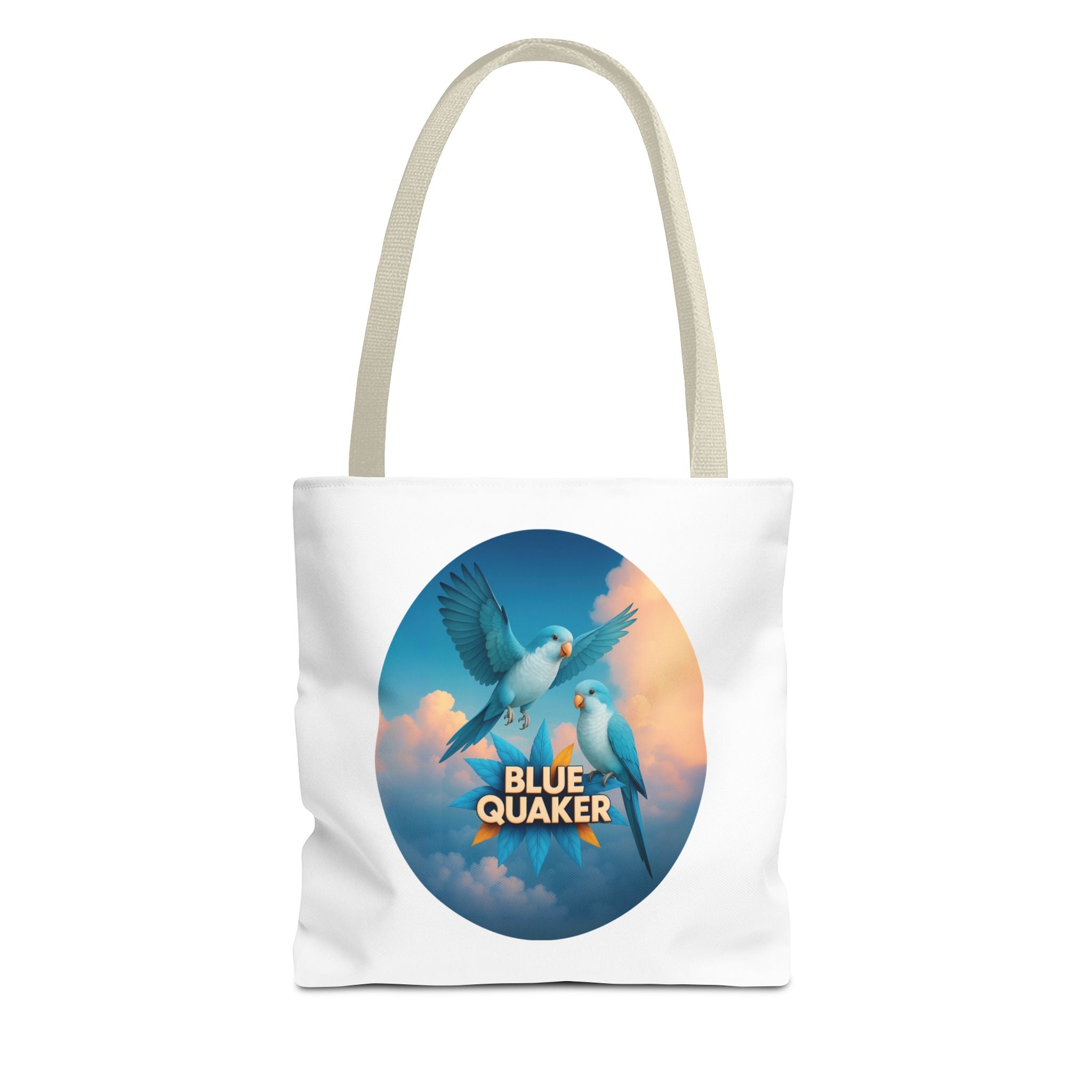 Blue Quaker Tote Bag