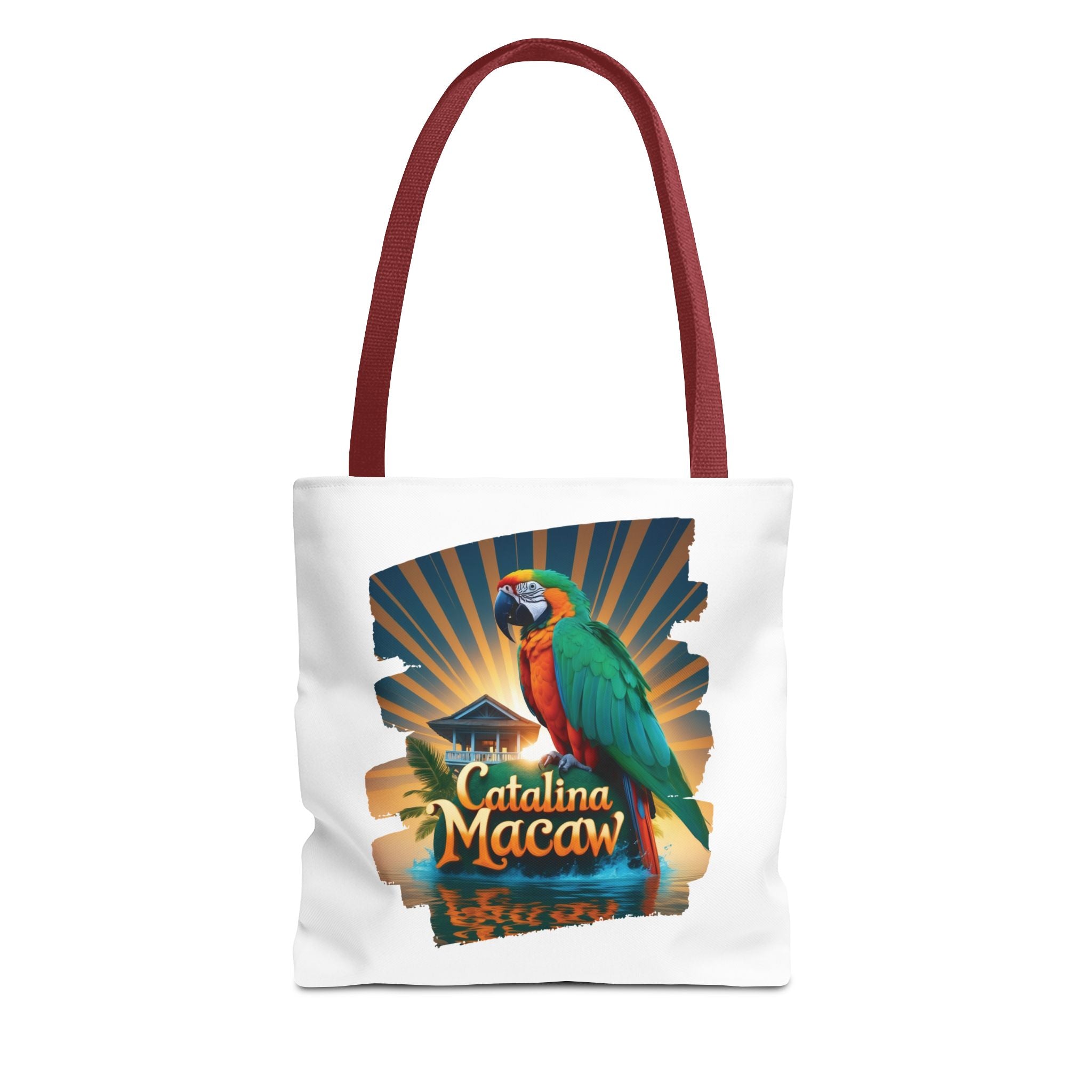 Catalina Macaw Sunburst Tote Bag