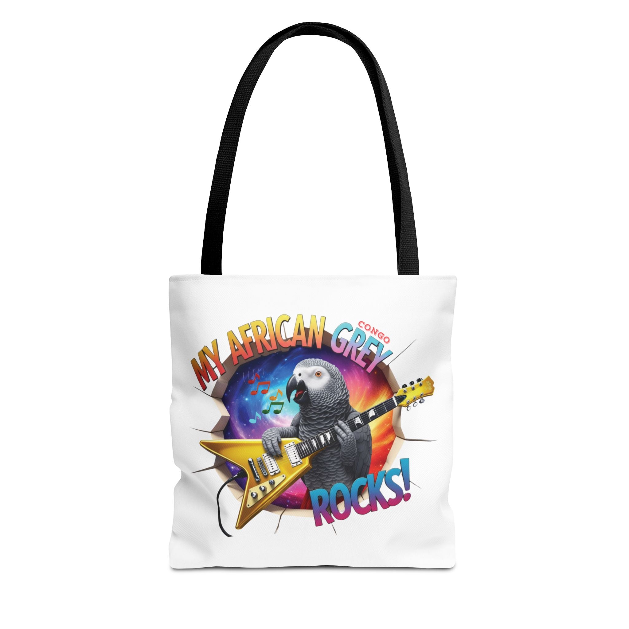 African Grey Congo Rocks Tote Bag