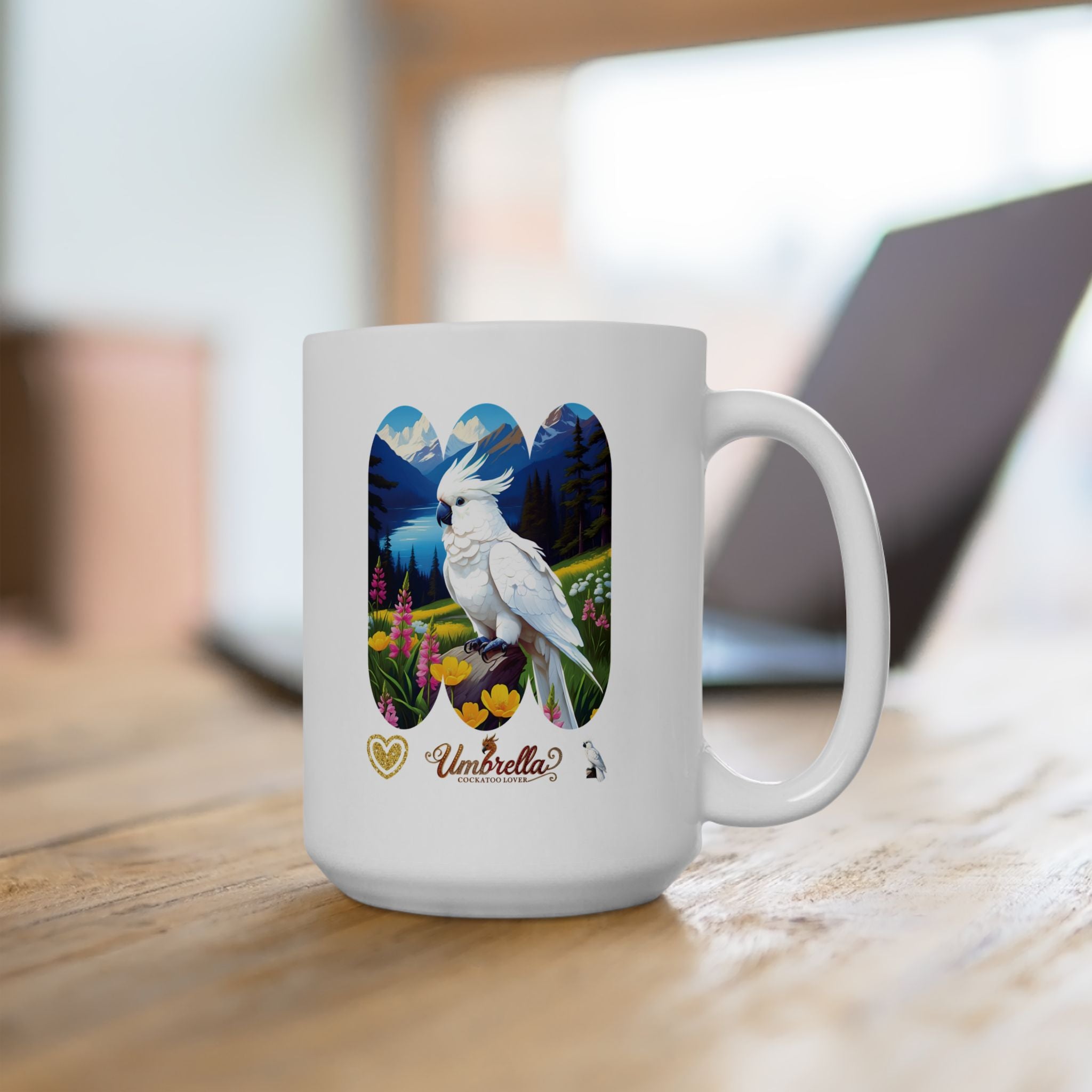 Mountain Umbrella Cockatoo Lover Mug