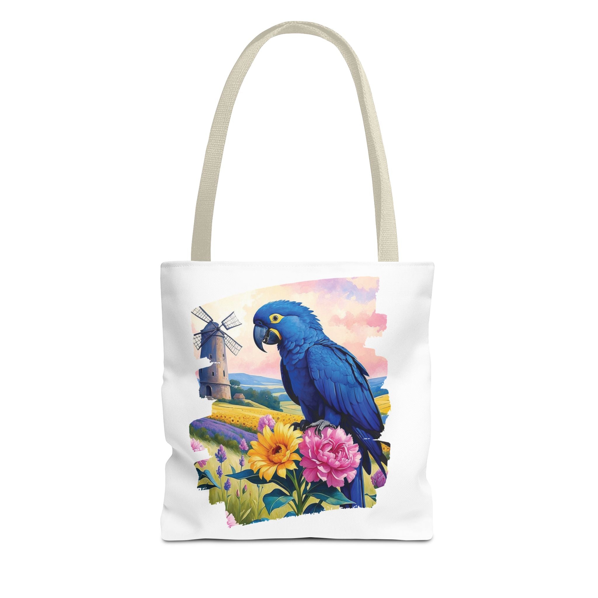 Hyacinth Floral Scenic Tote Bag