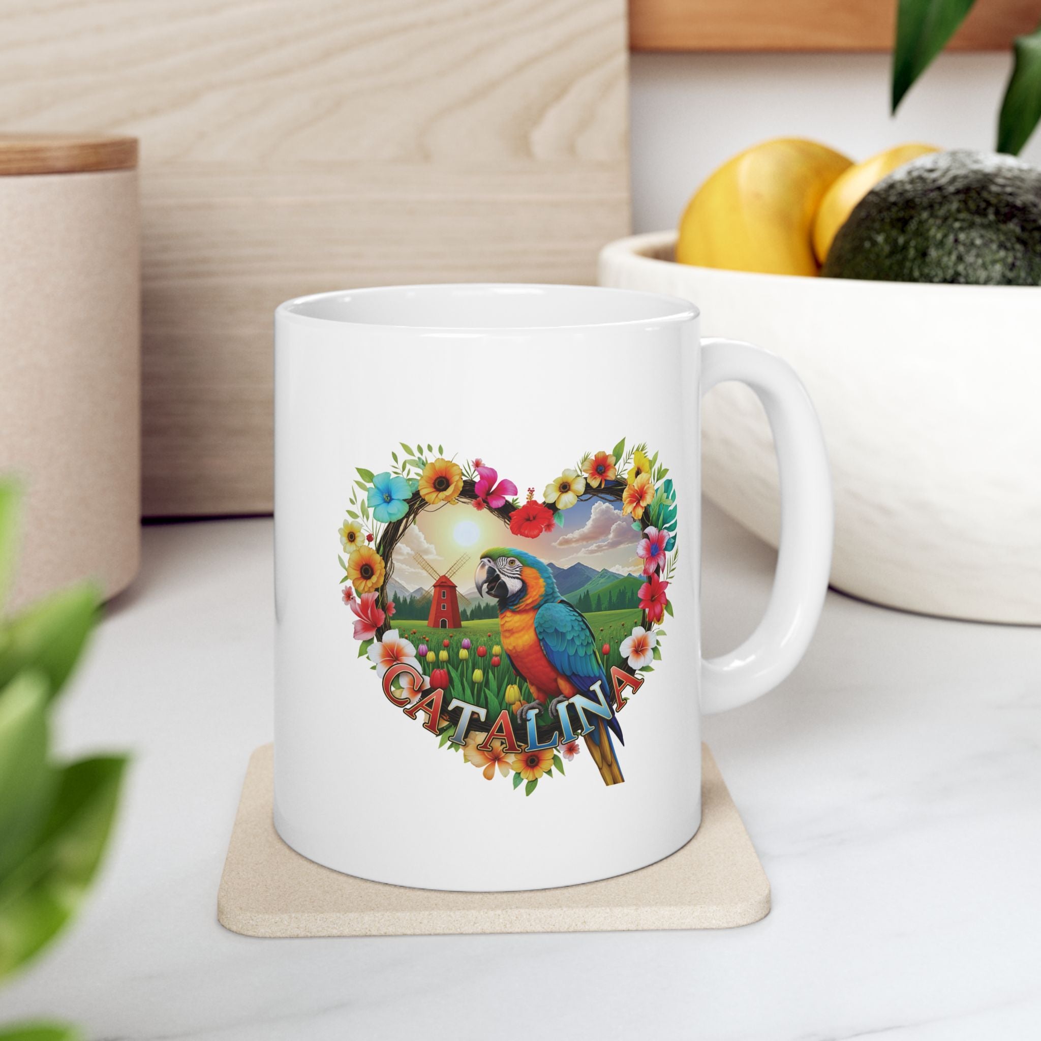 Catalina Garden Art Mug