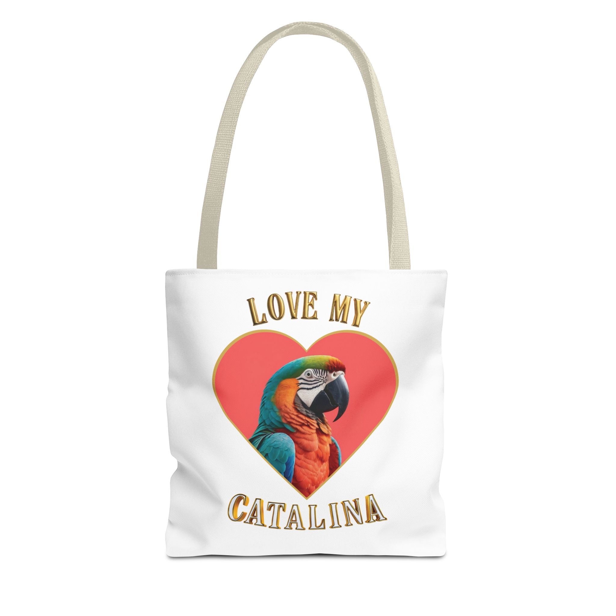 Love My Catalina Macaw Tote Bag