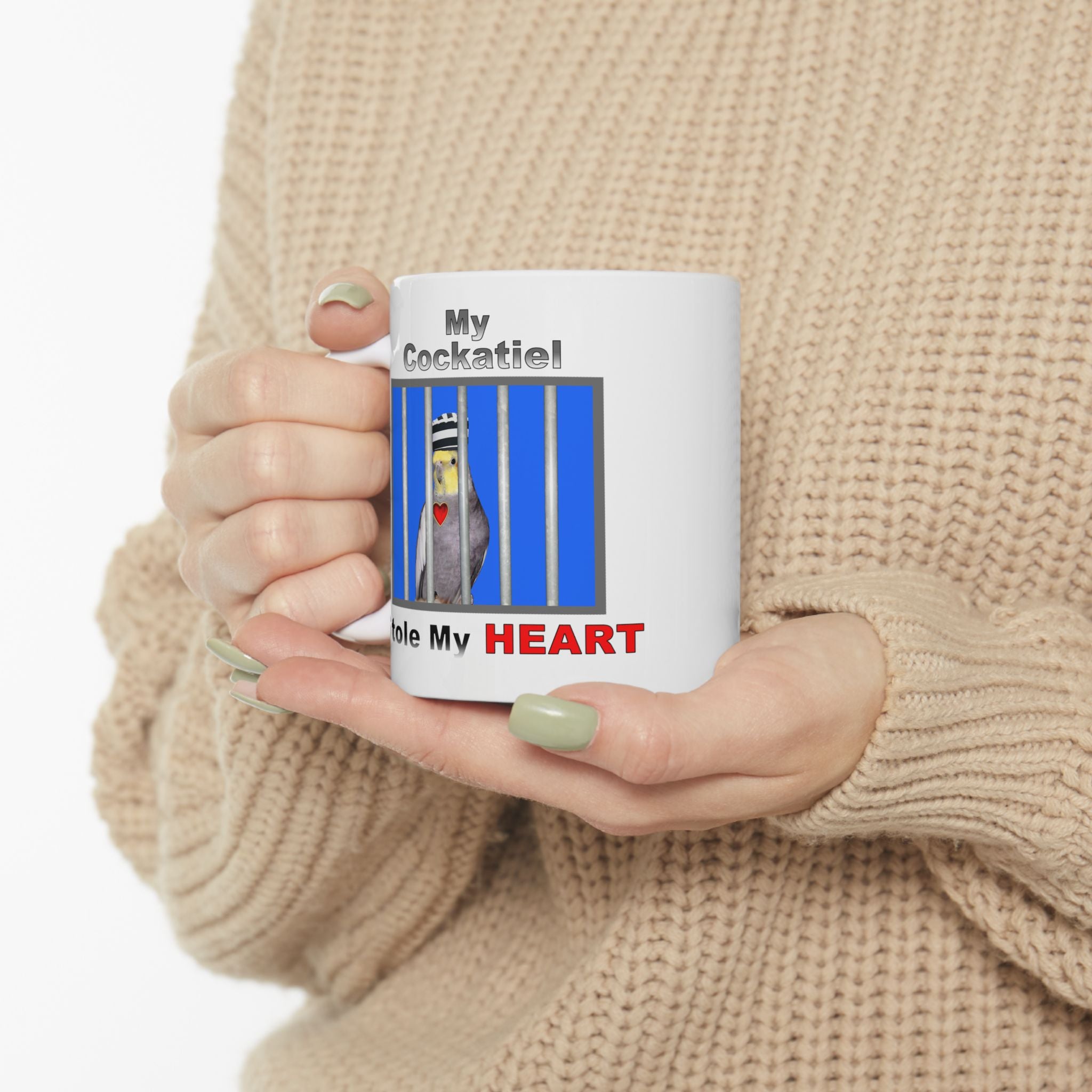 My Cockatiel Stole My Heart Mug