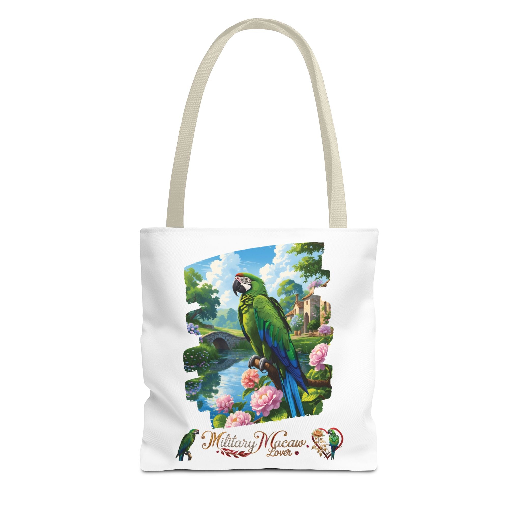 Military Macaw Lover Lake Tote Bag