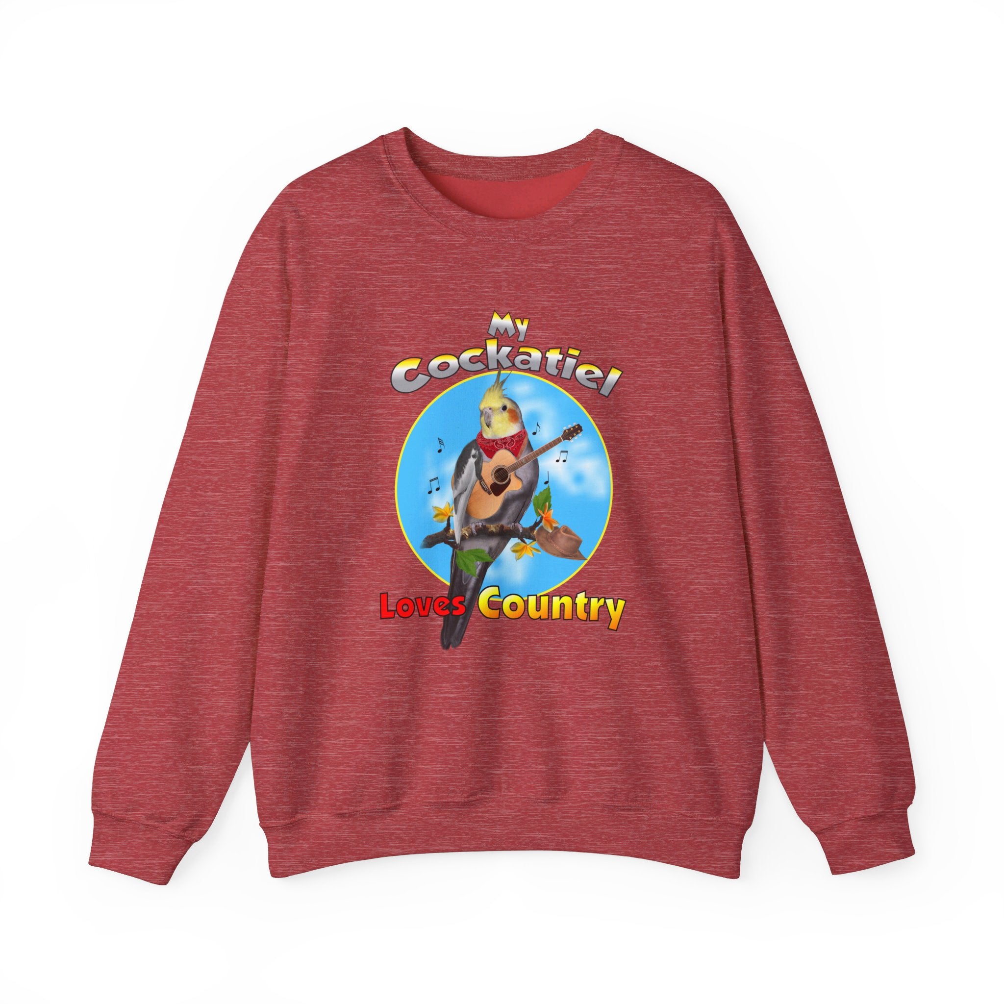 My Cockatiel Loves Country Sweatshirt