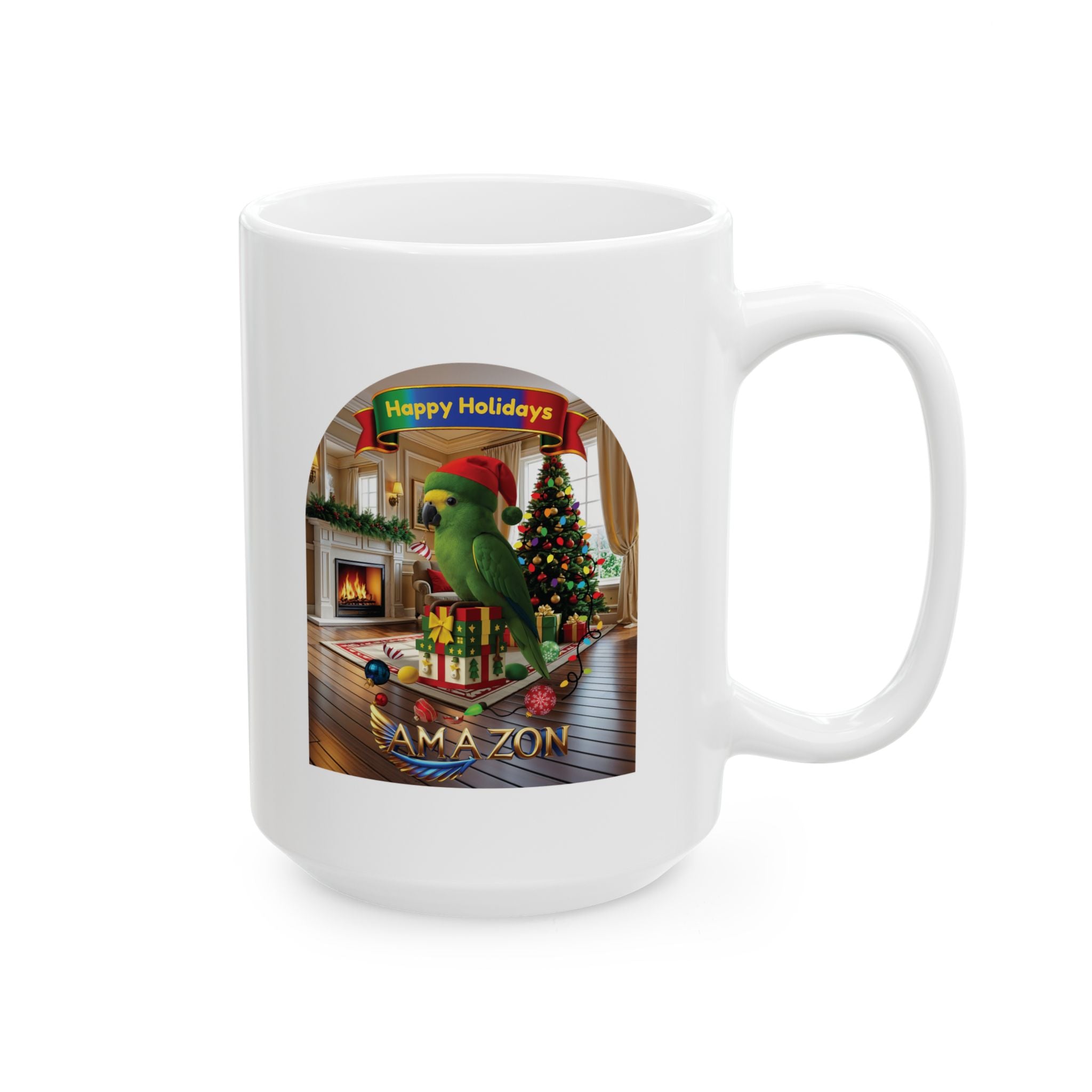 Happy Holidays Amazon Mug