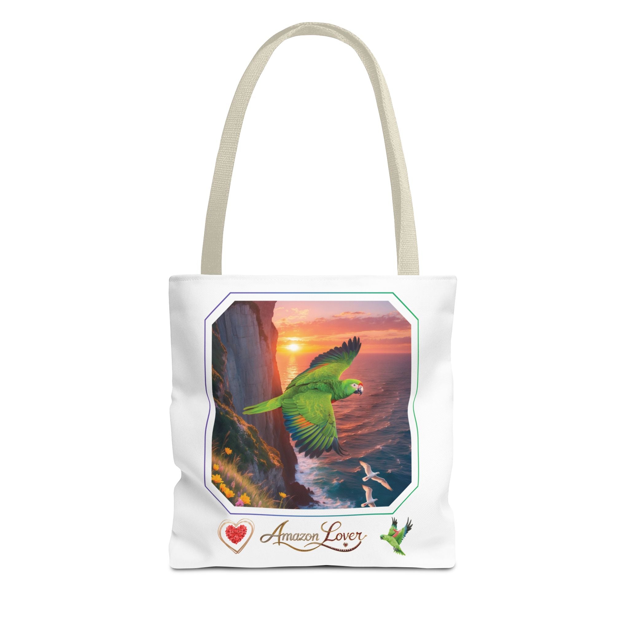 Amazon Flying Sunrise Tote Bag