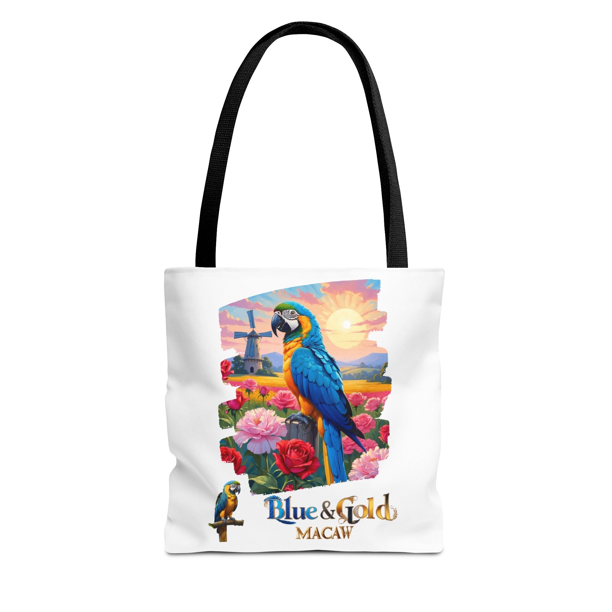 Blue & Gold Macaw Tote Bag