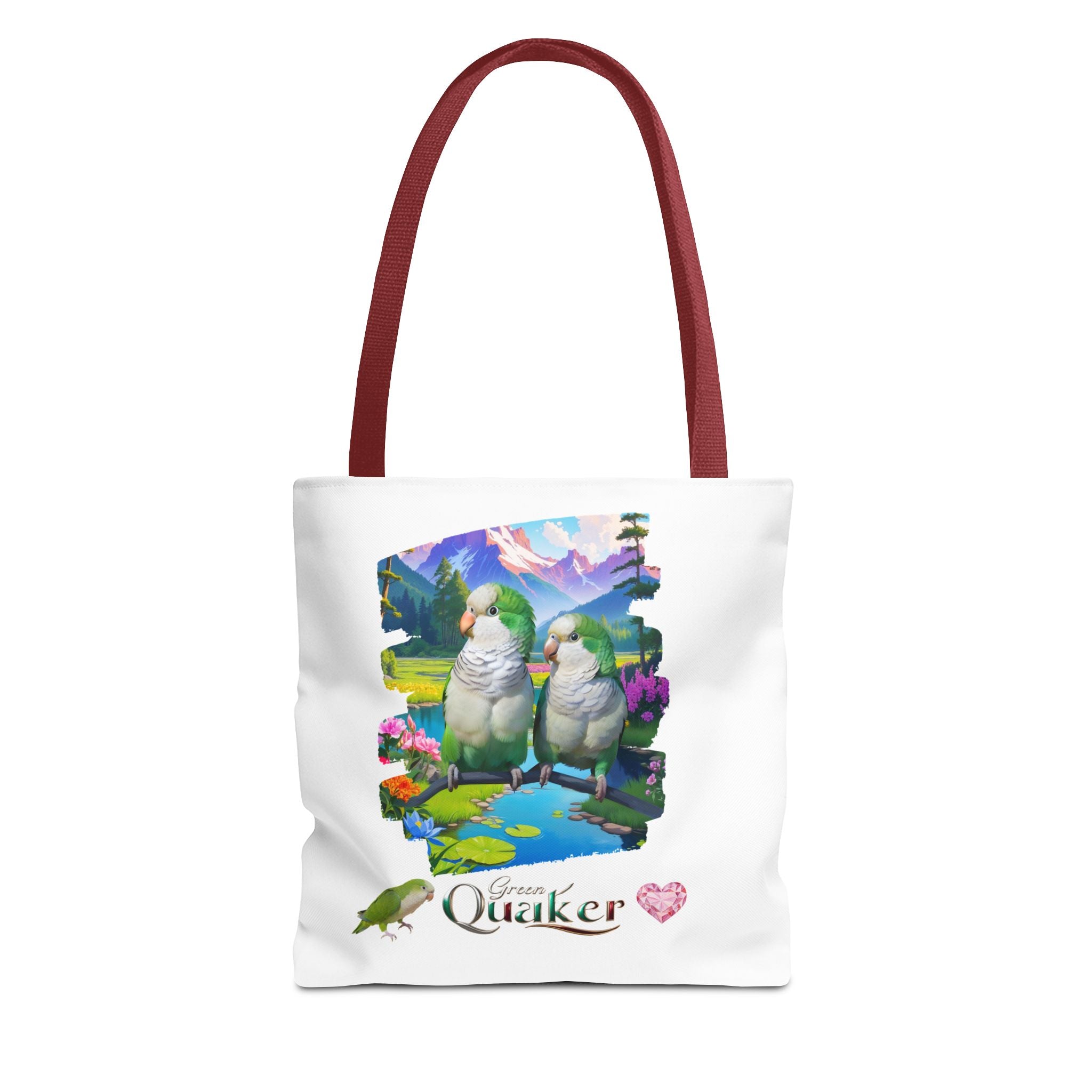 Nature Green Quaker Tote Bag
