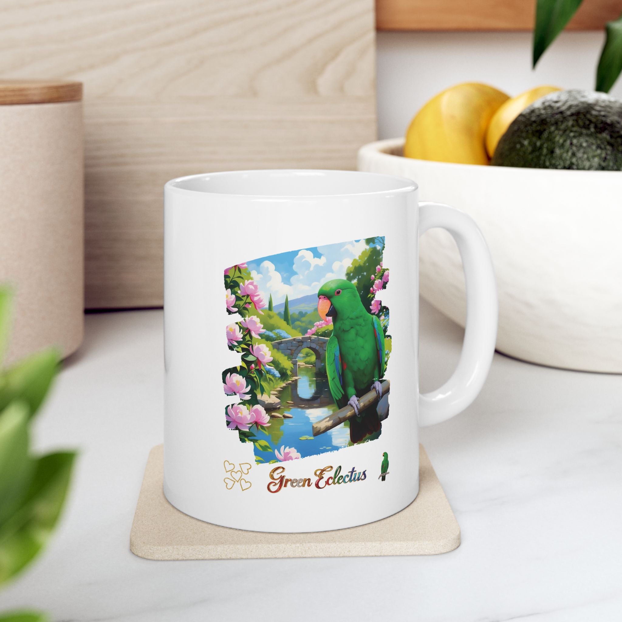 Green Ecletus Mug