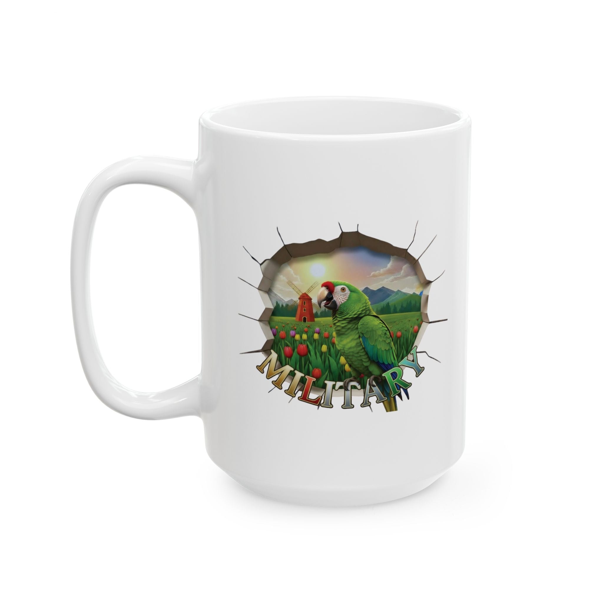 Military Macaw Breakthrough Mug