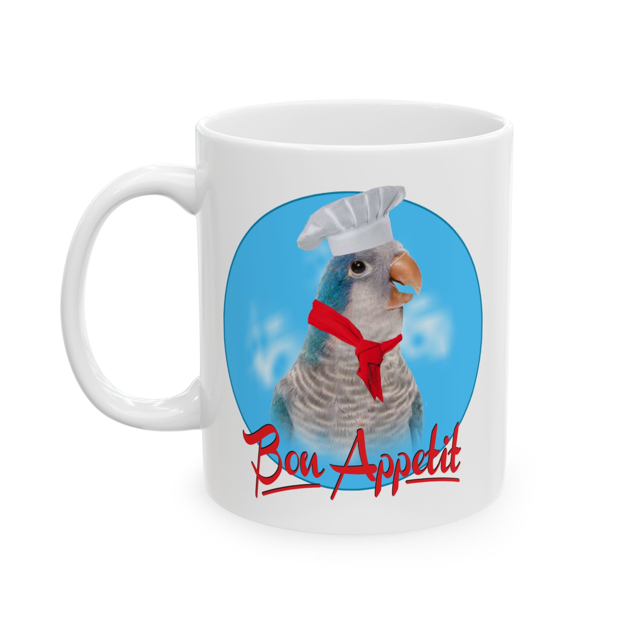 Blue Quaker Bon Appetit Mug