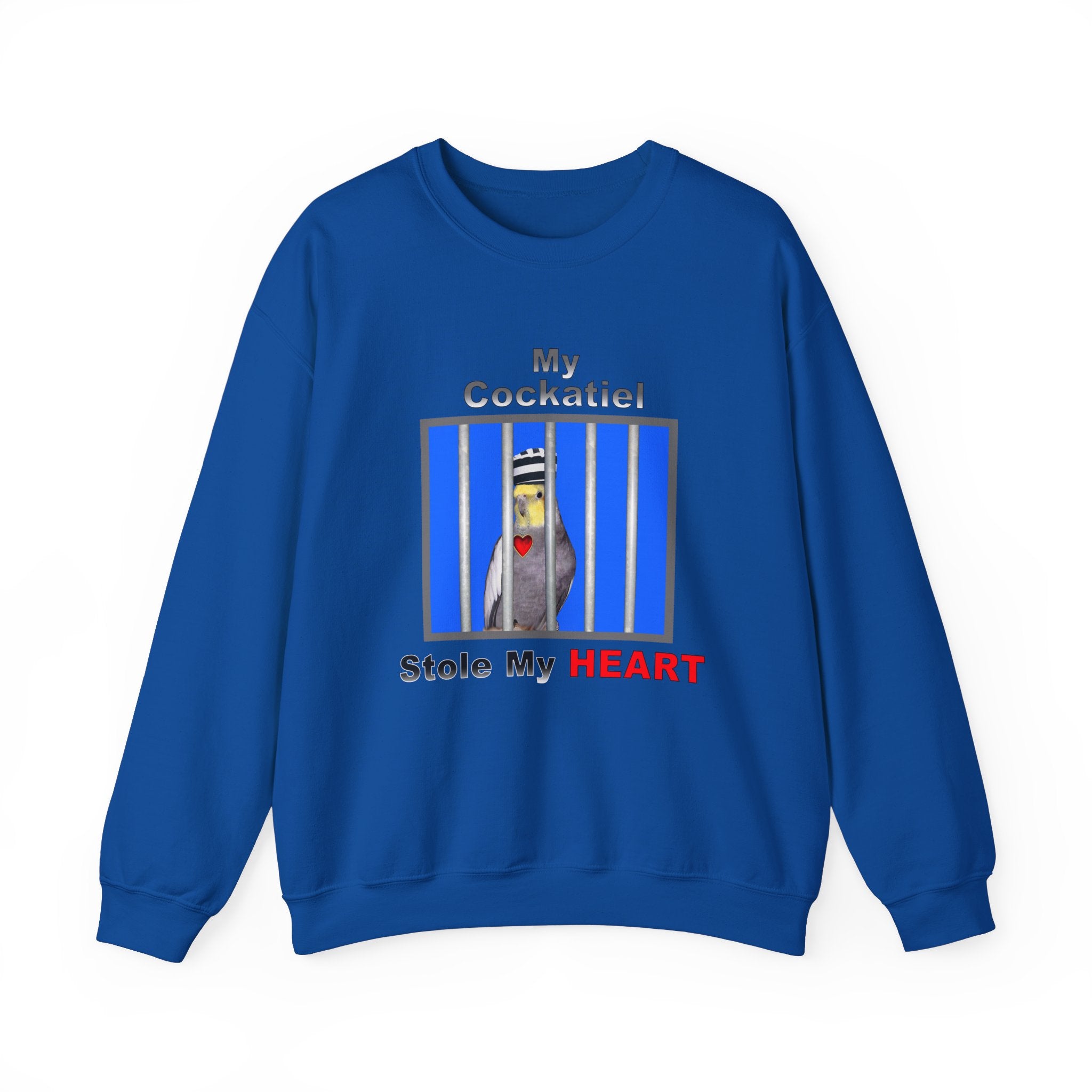 My Cockatiel Stole My Heart Sweatshirt
