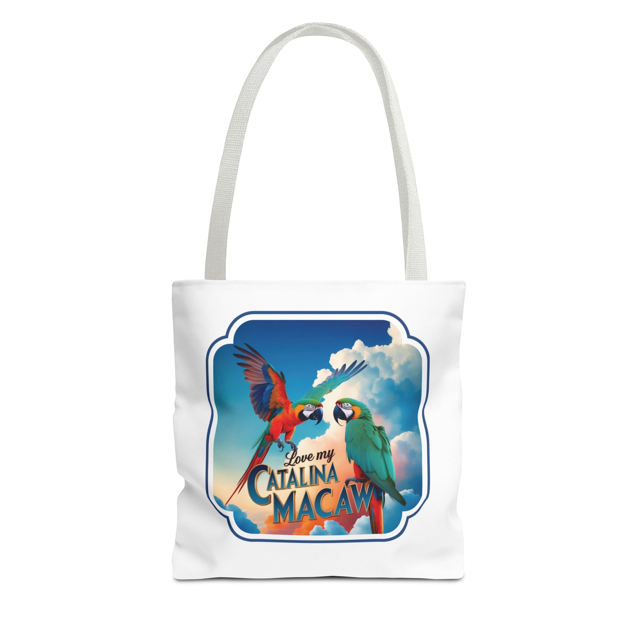 Love My Catalina Macaw Tote Bag