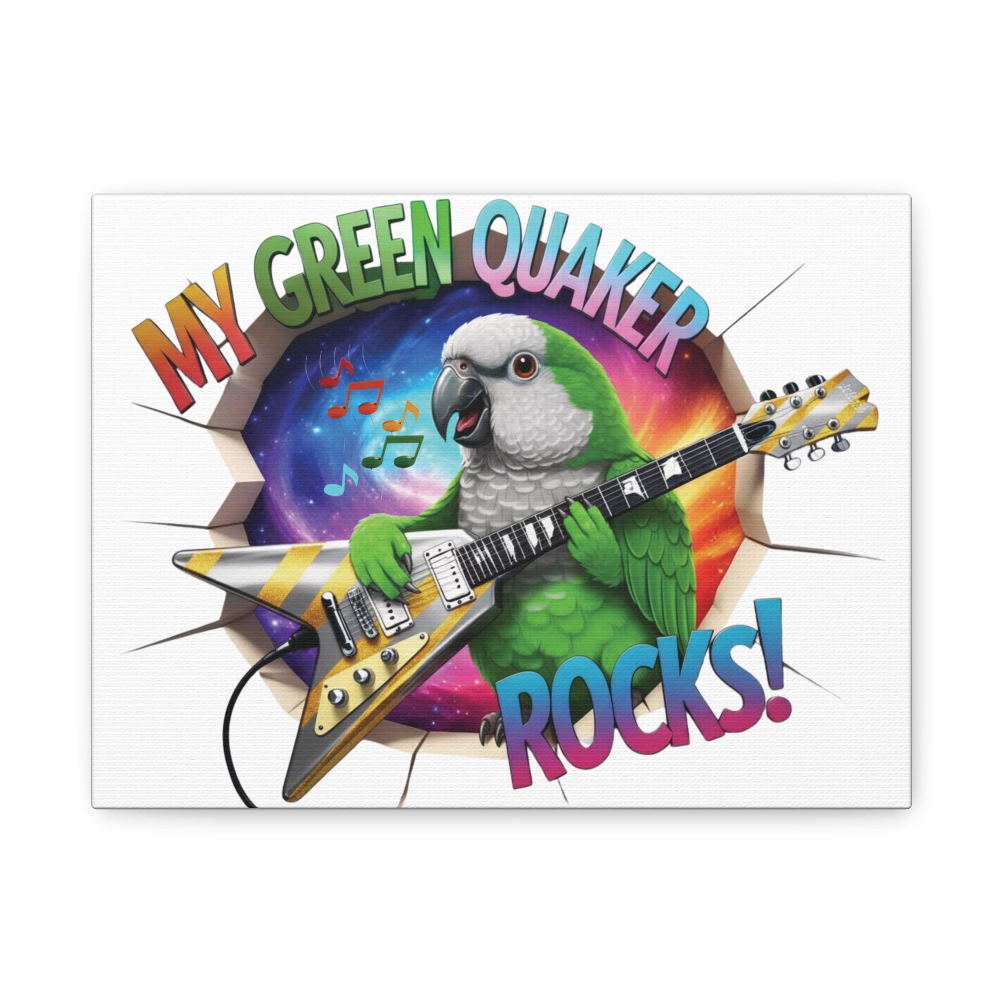 Green Quaker Rocks Wall-Hanging