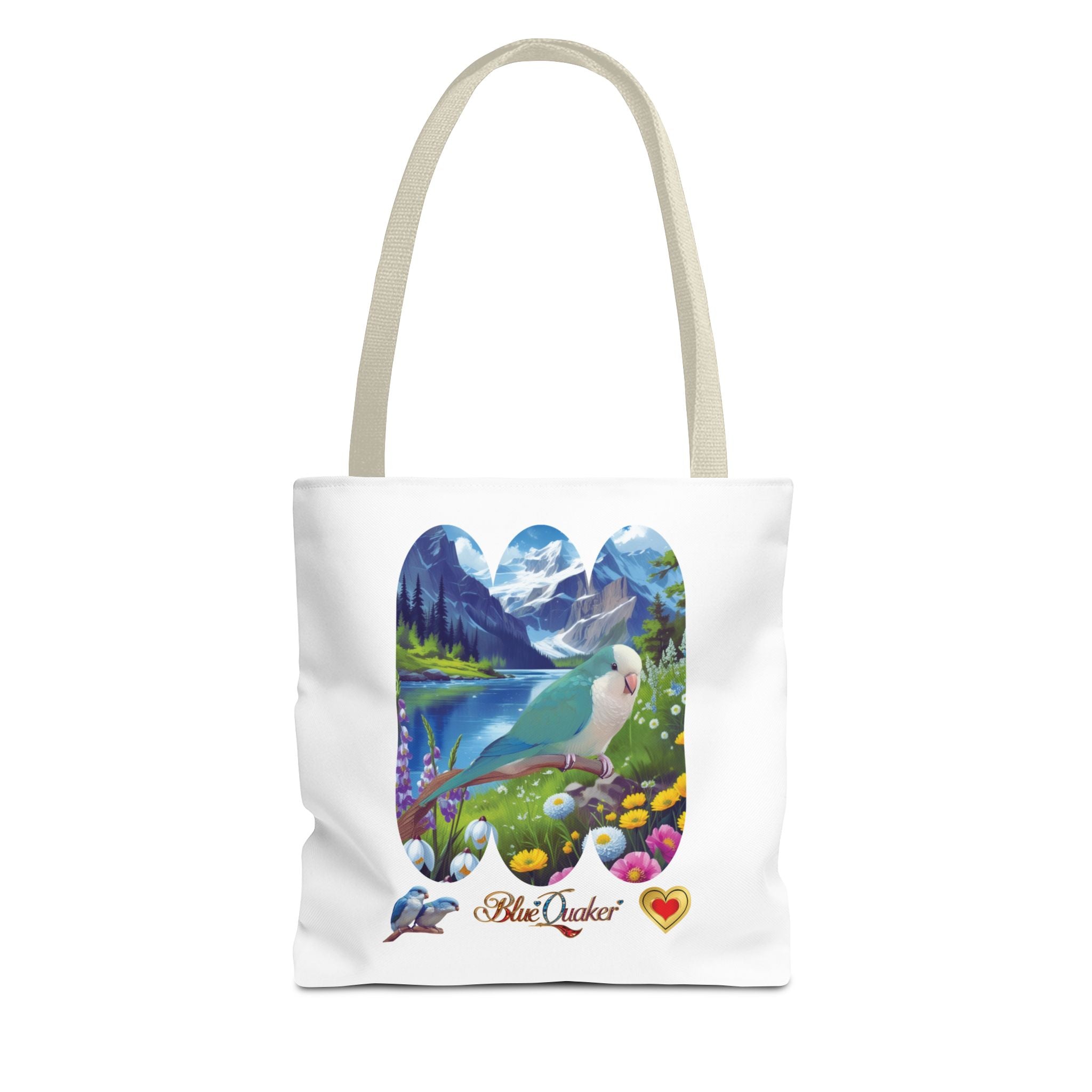 Blue Quaker Mountain Valley Tote Bag