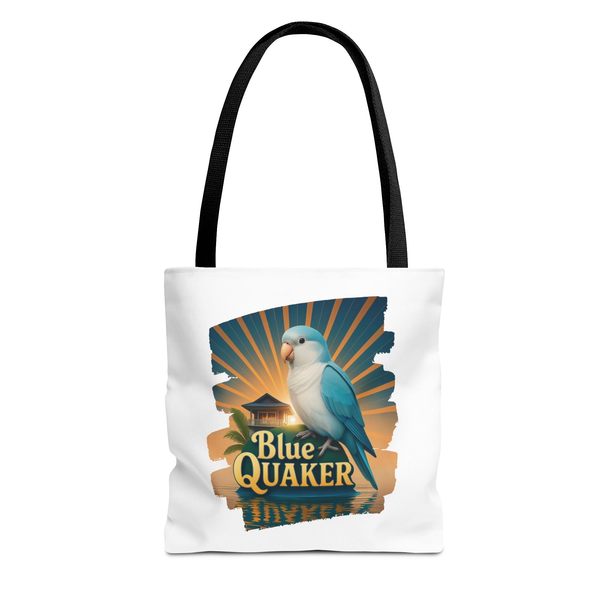 Blue Quaker Tote Bag