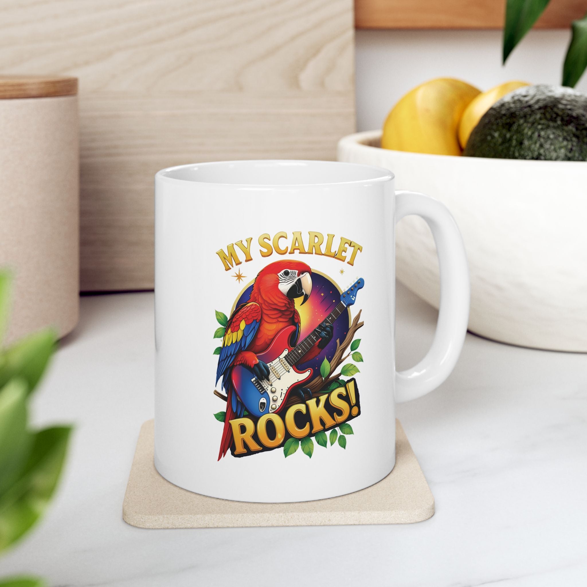 My Scarlet Rocks Music Mug