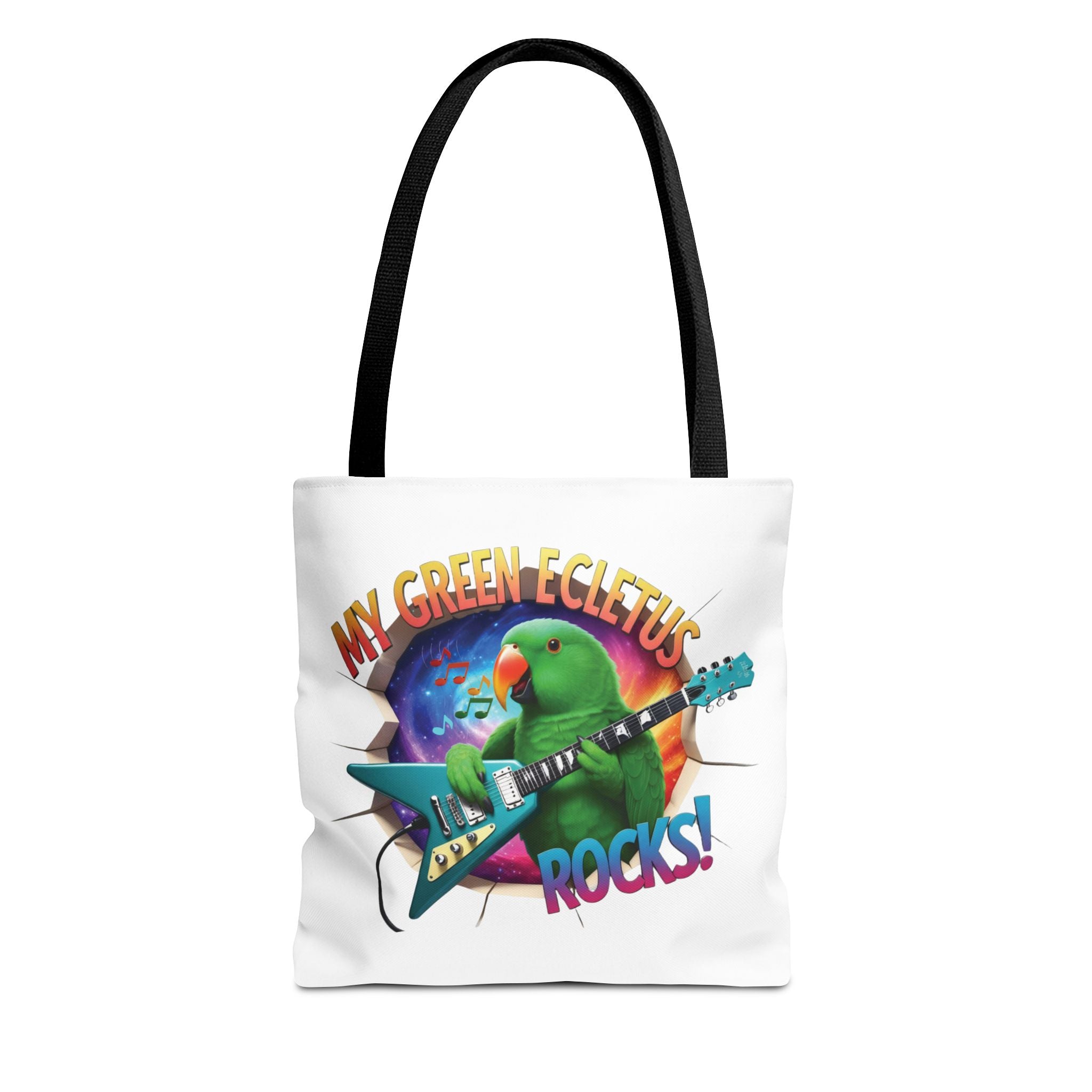 Green Eclectus Breakthrough Tote Bag