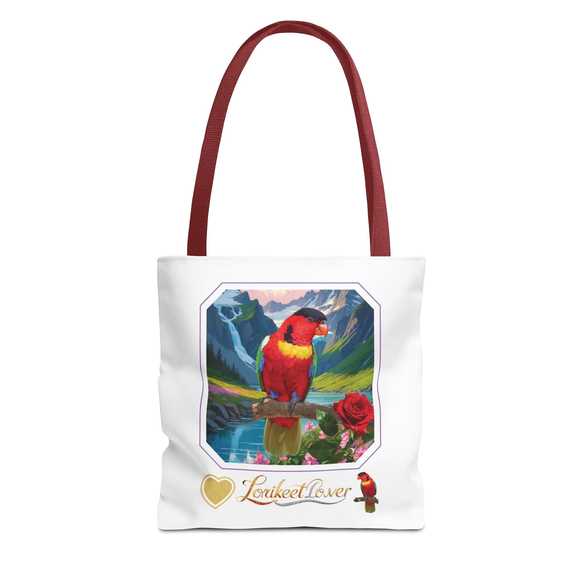Red Lorikeet Lover Tote Bag