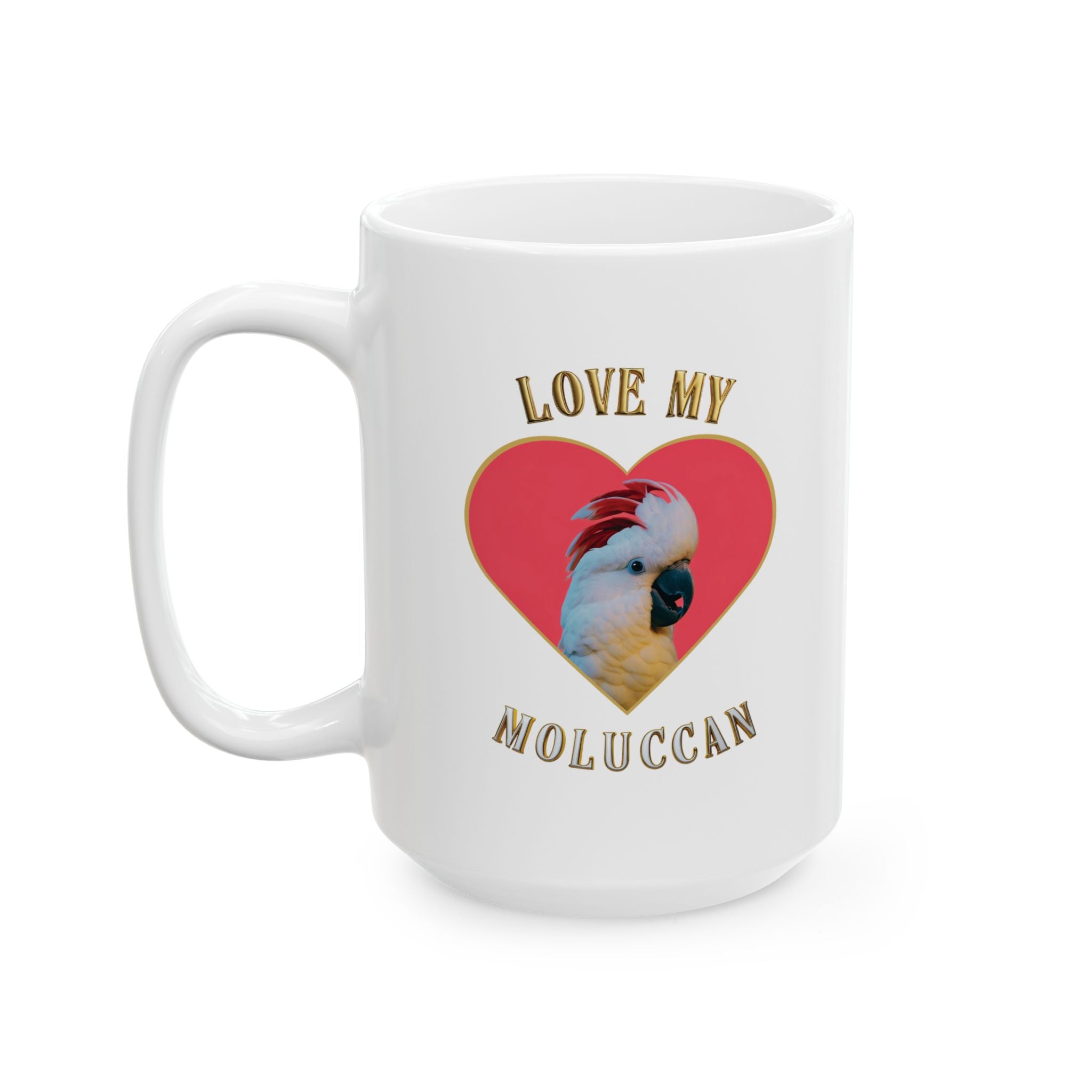 Love My Moluccan Heart Mug