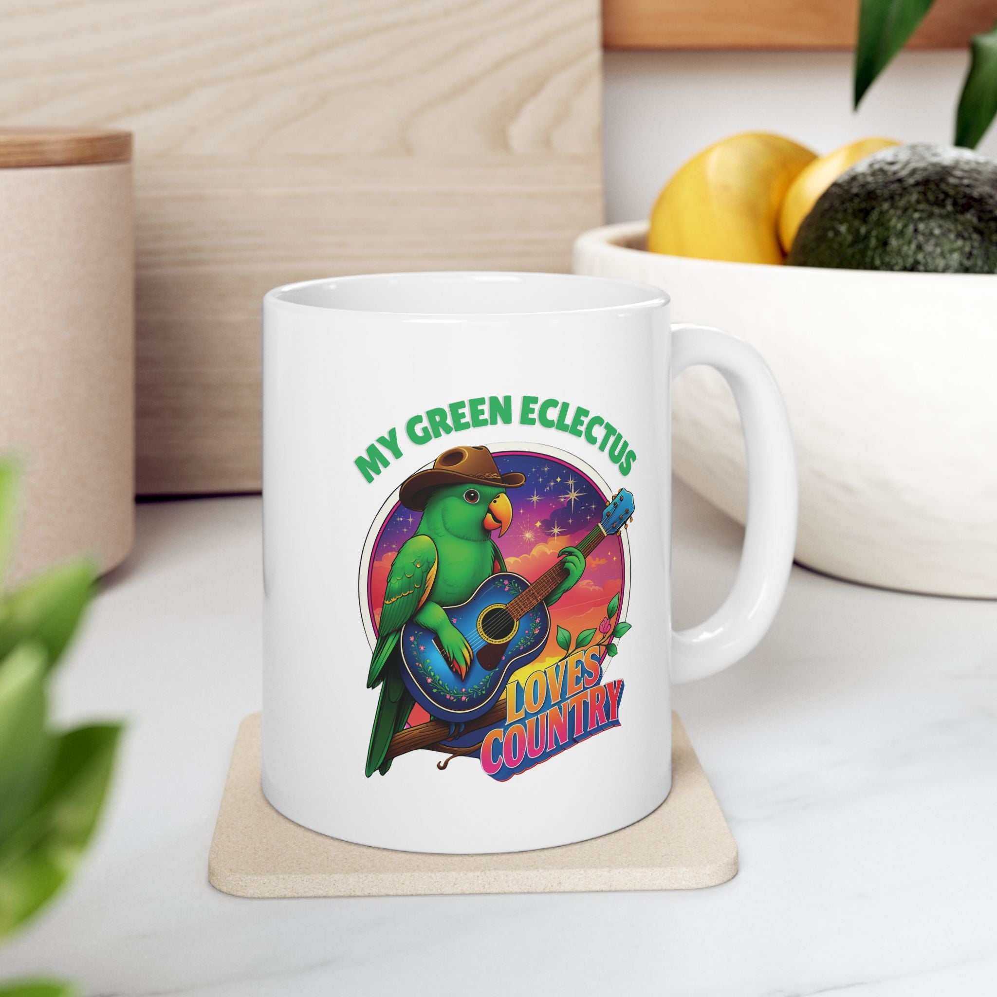 Green Ecletus Mug