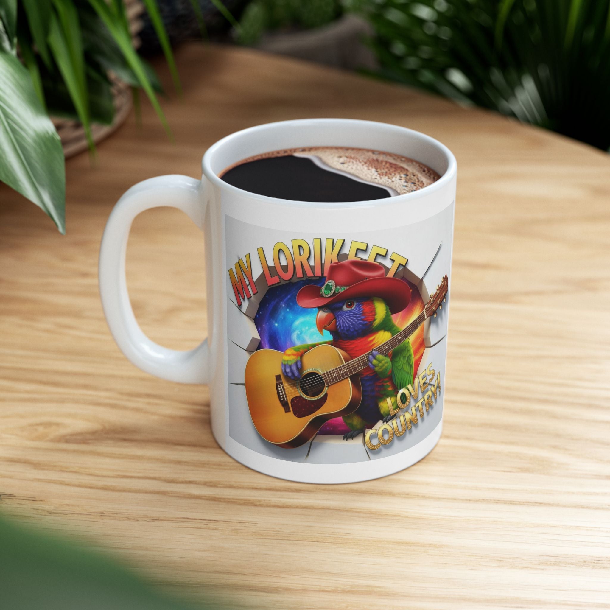 My Lorikeet Loves Country Mug