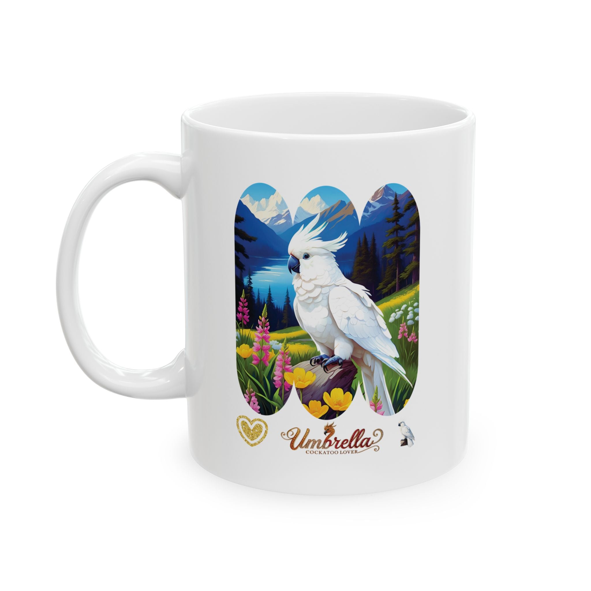 Mountain Umbrella Cockatoo Lover Mug