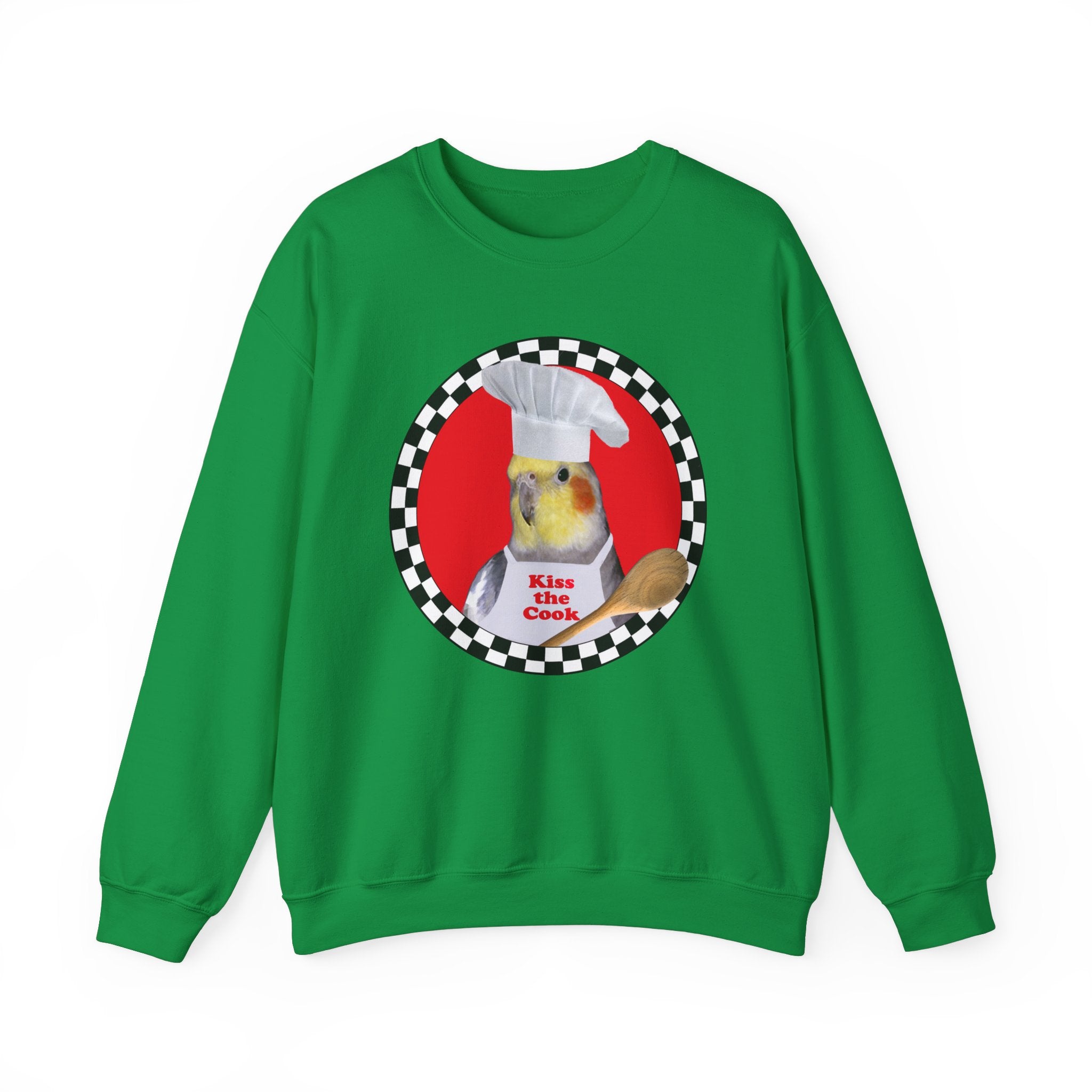 Kiss The Cook Spoon Cockatiel Sweatshirt
