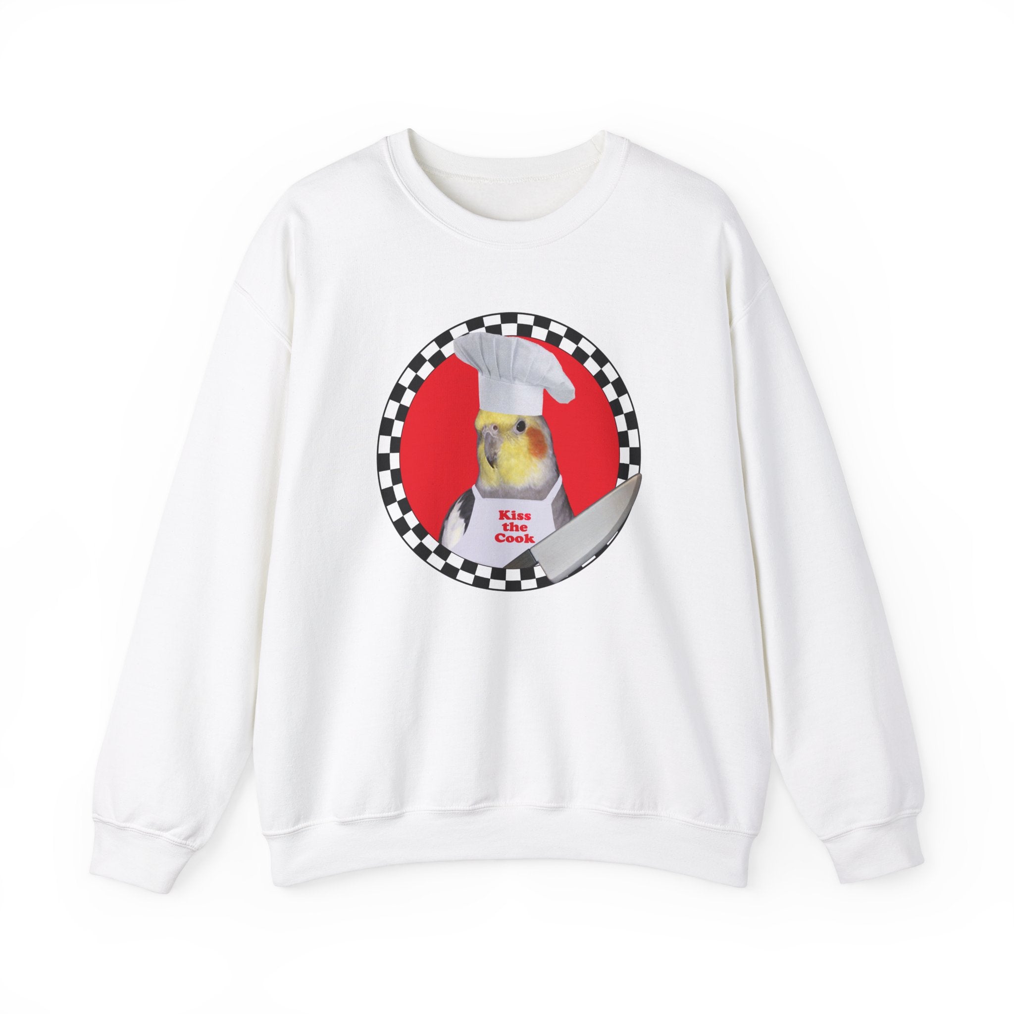Kiss The Cook Cockatiel Sweatshirt