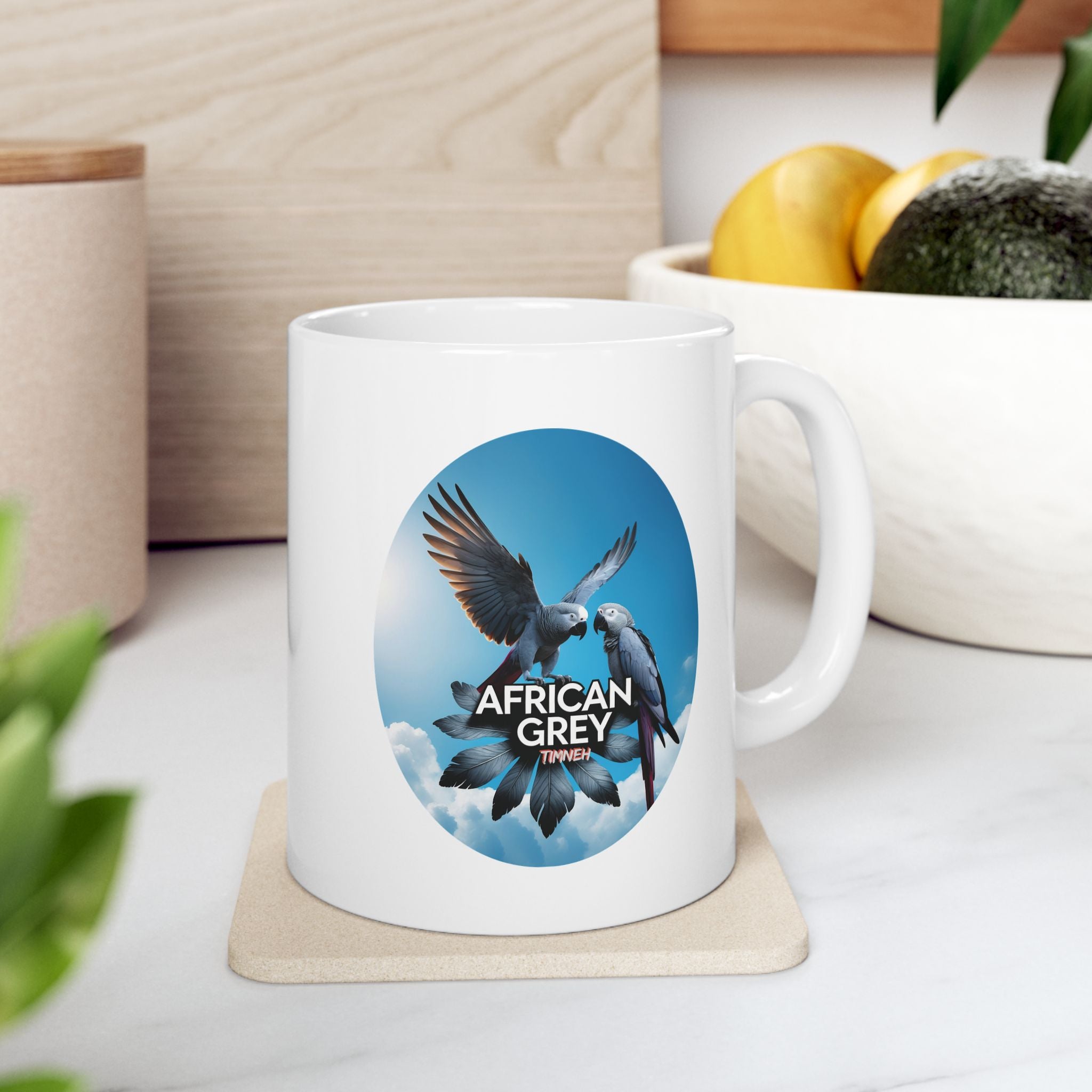 African Grey Timneh Mug