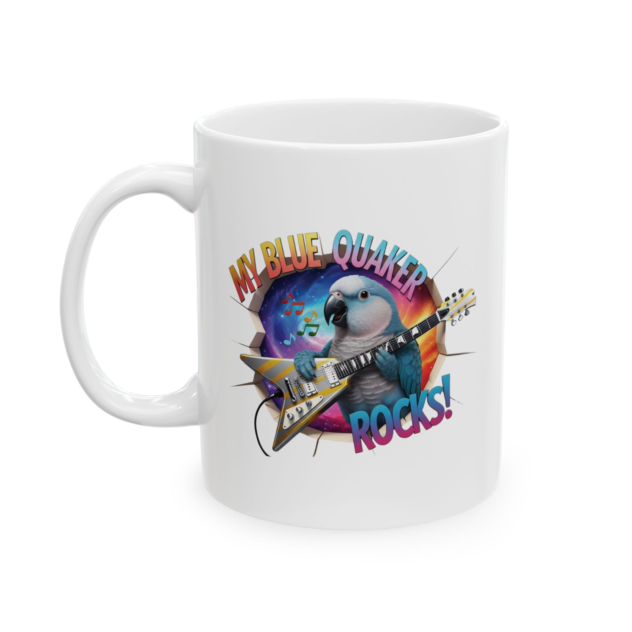 My Blue Quaker Rocks Mug